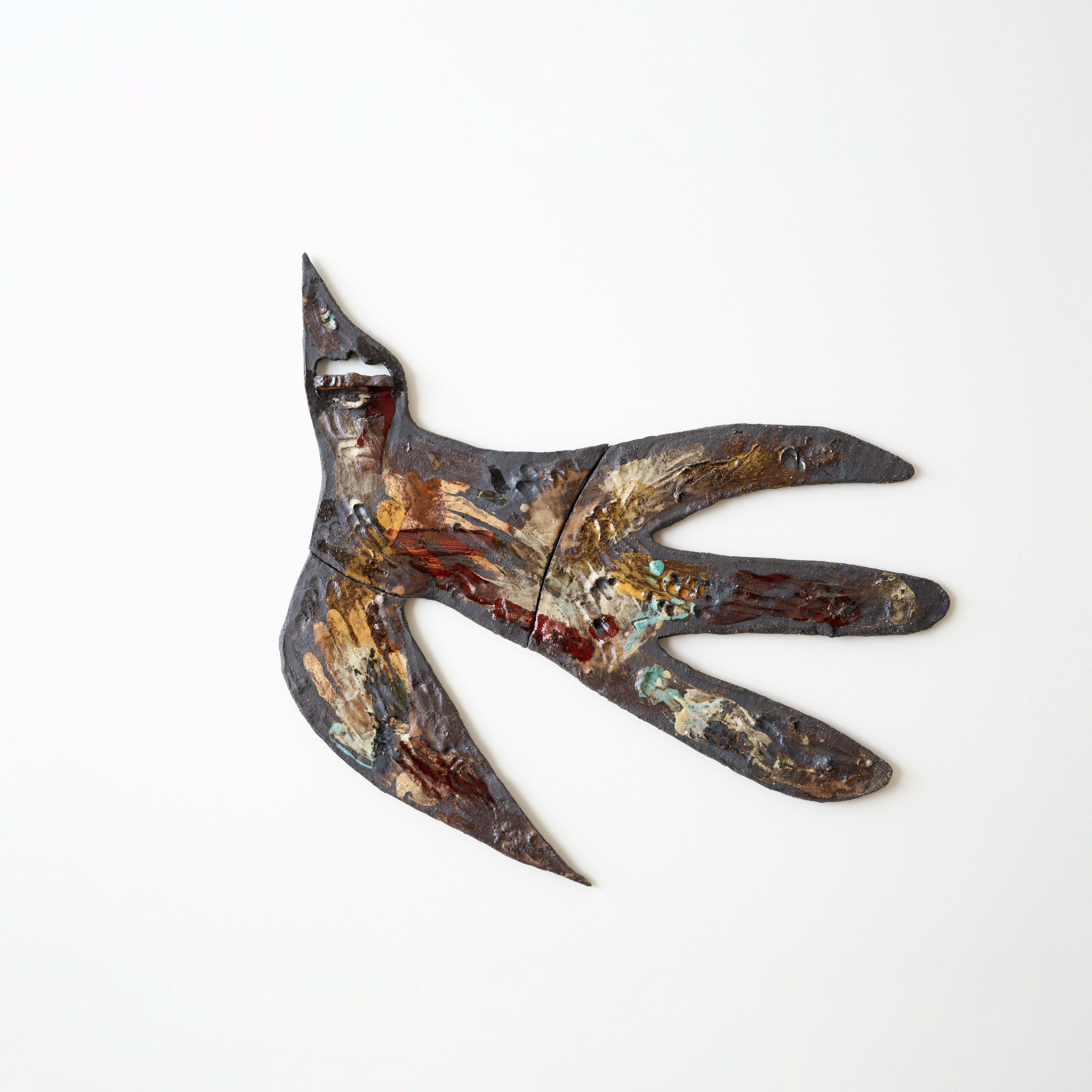 Three birds in a dream, becoming a hand (after a train journey with a stranger)