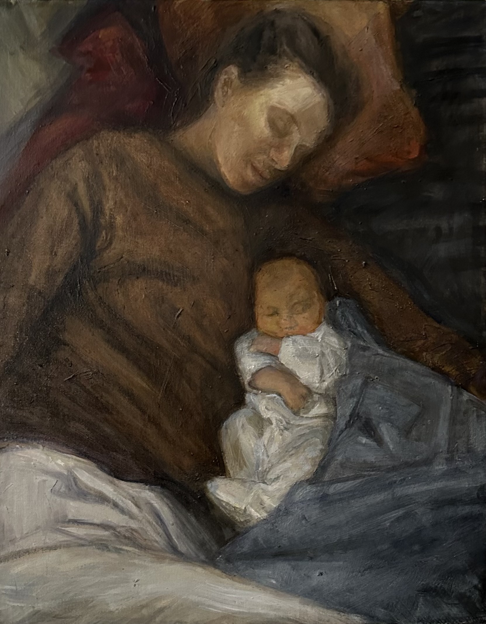 Mother and baby
