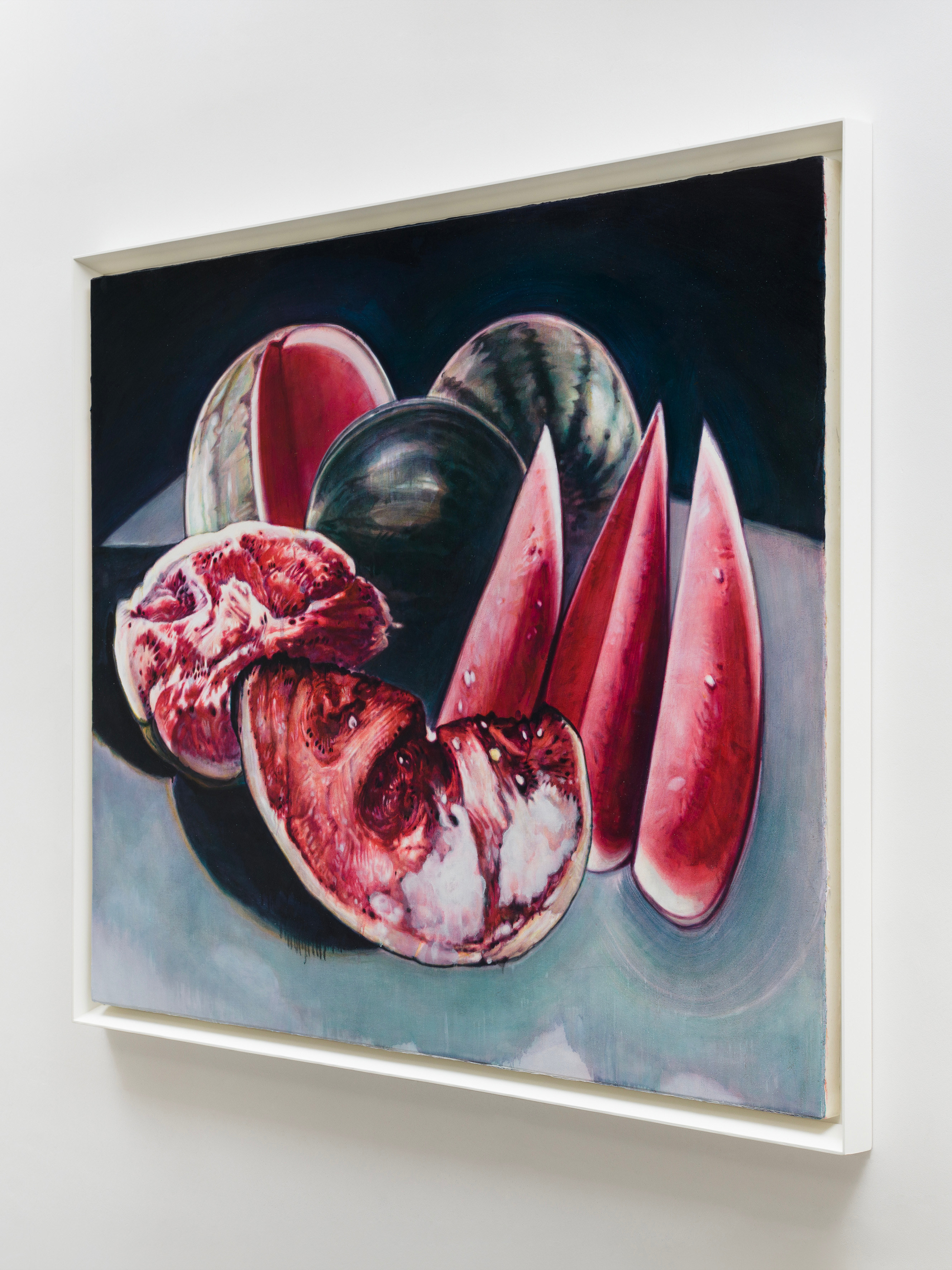 White Moldy Watermelons (After Frida Kahlo, Viva la Vida)
