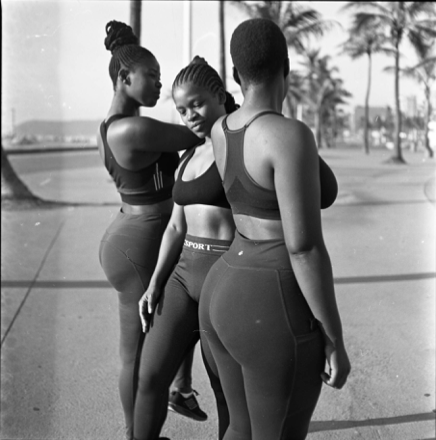 Coach Nosipho and friends from the series 'Honeymoon. The happily ever after?'