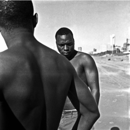 * New lifeguards in training, Mpungose and friend, North Beach (i) from the series 'Honeymoon. The h...