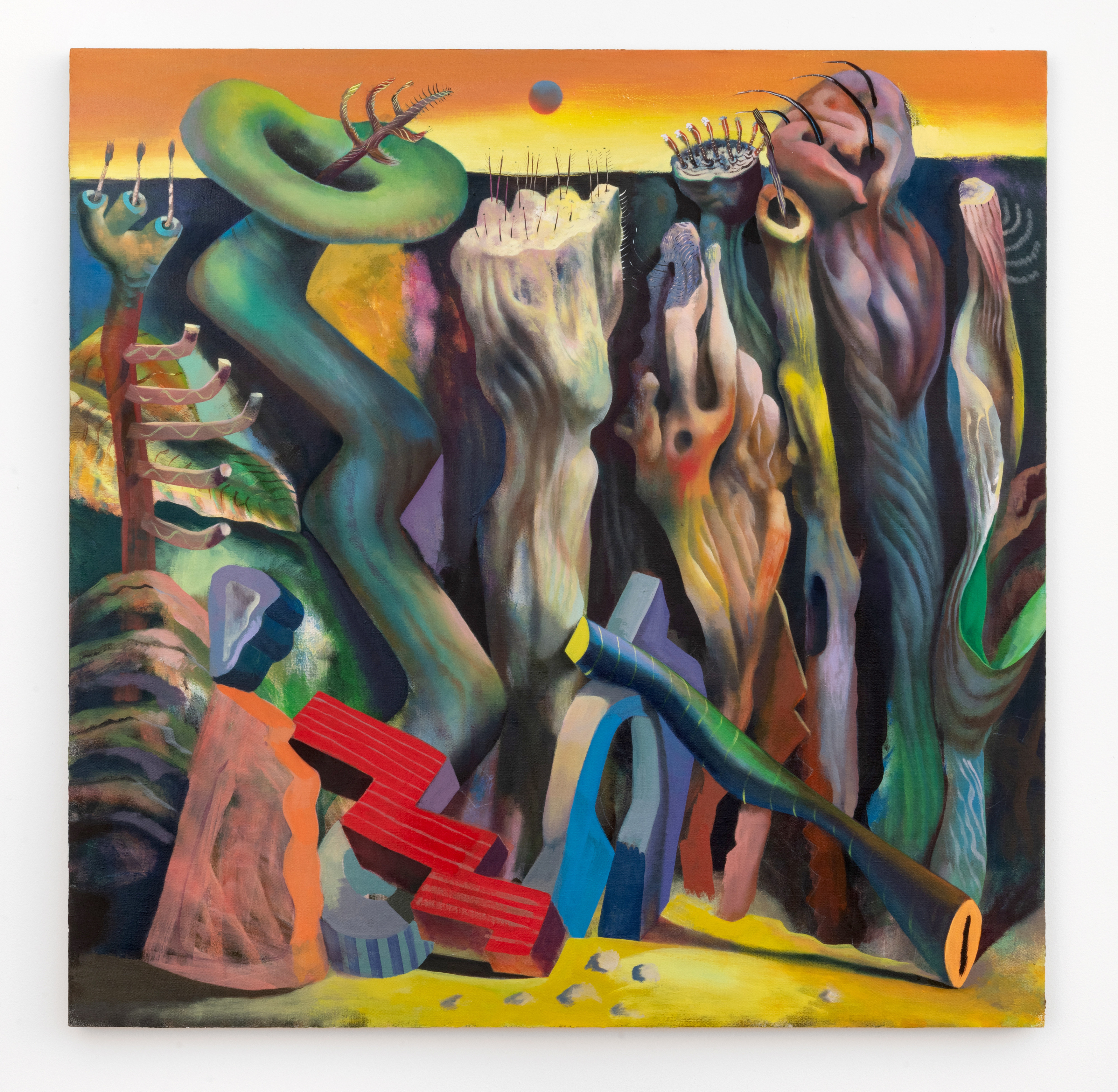 Landscape with Shapes