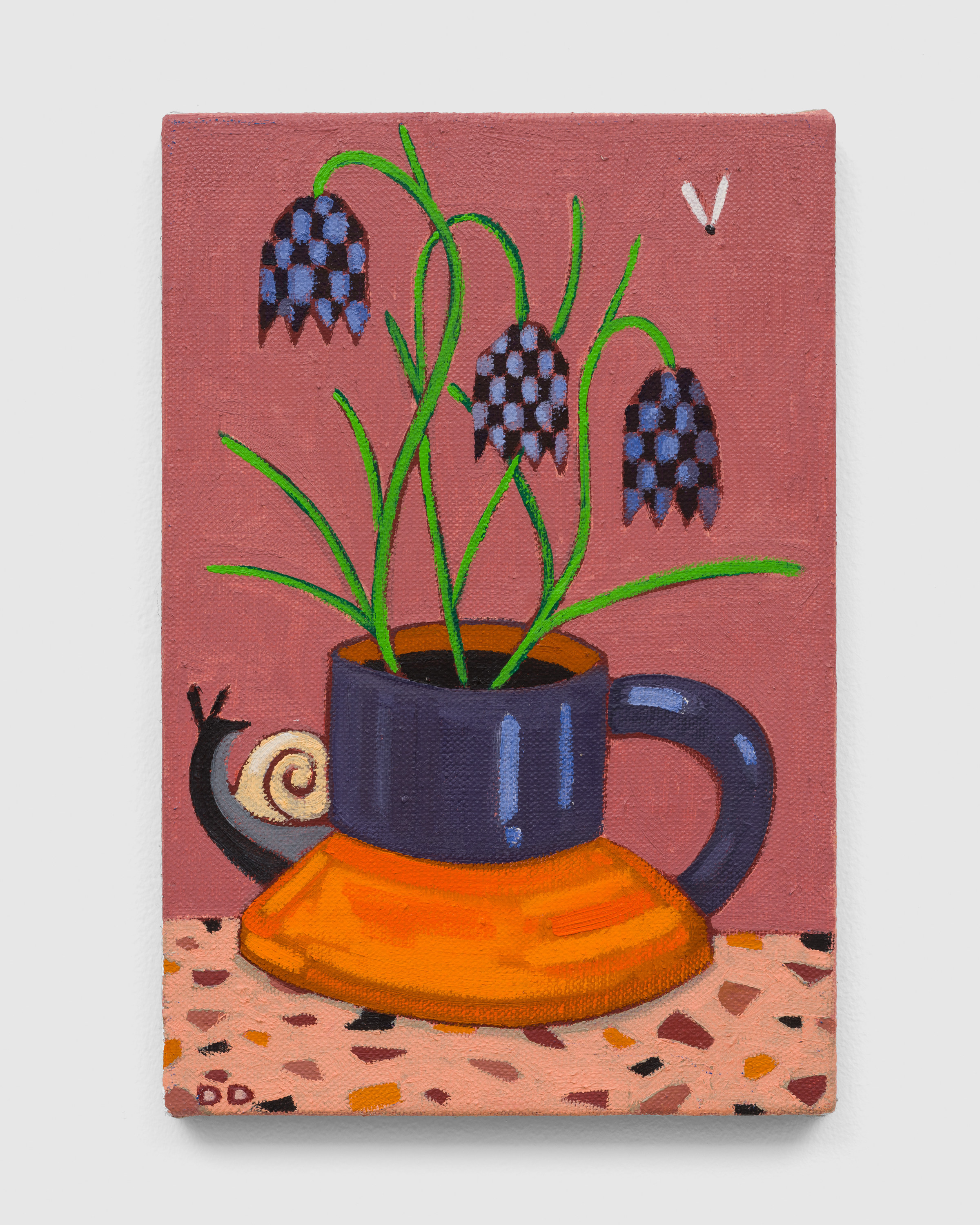 Snail cup with Fritillaries