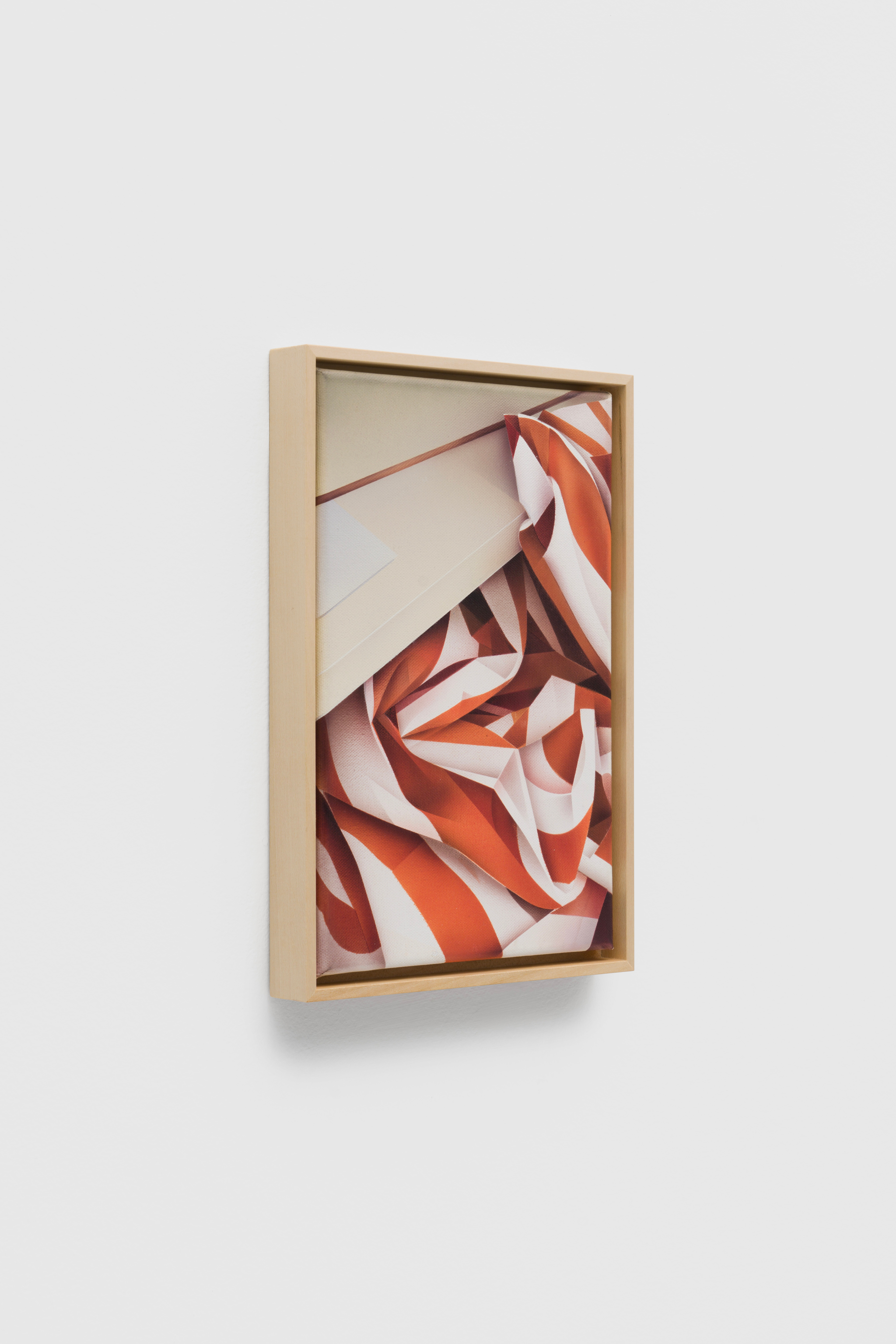 Red Striped Curtain