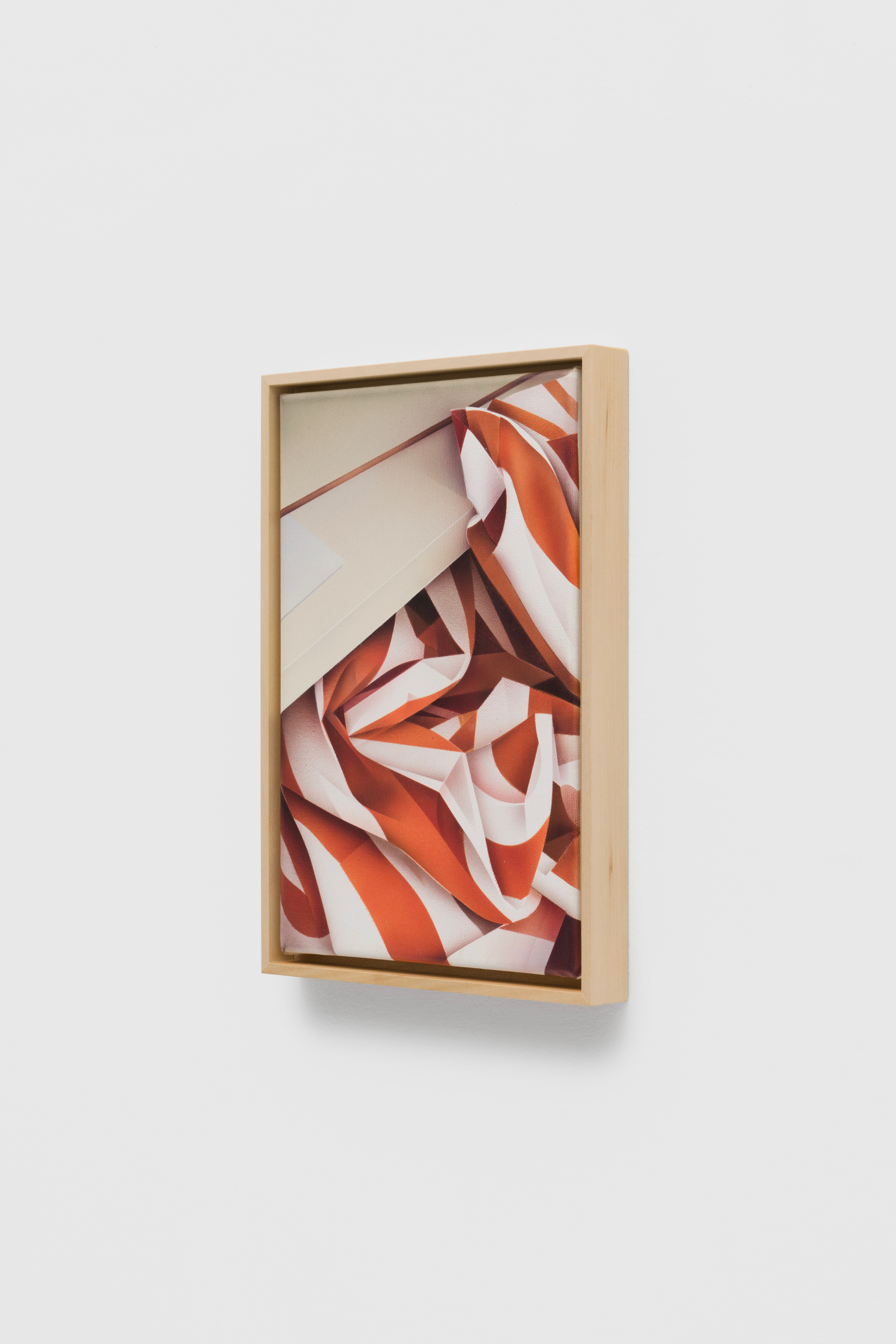 Red Striped Curtain