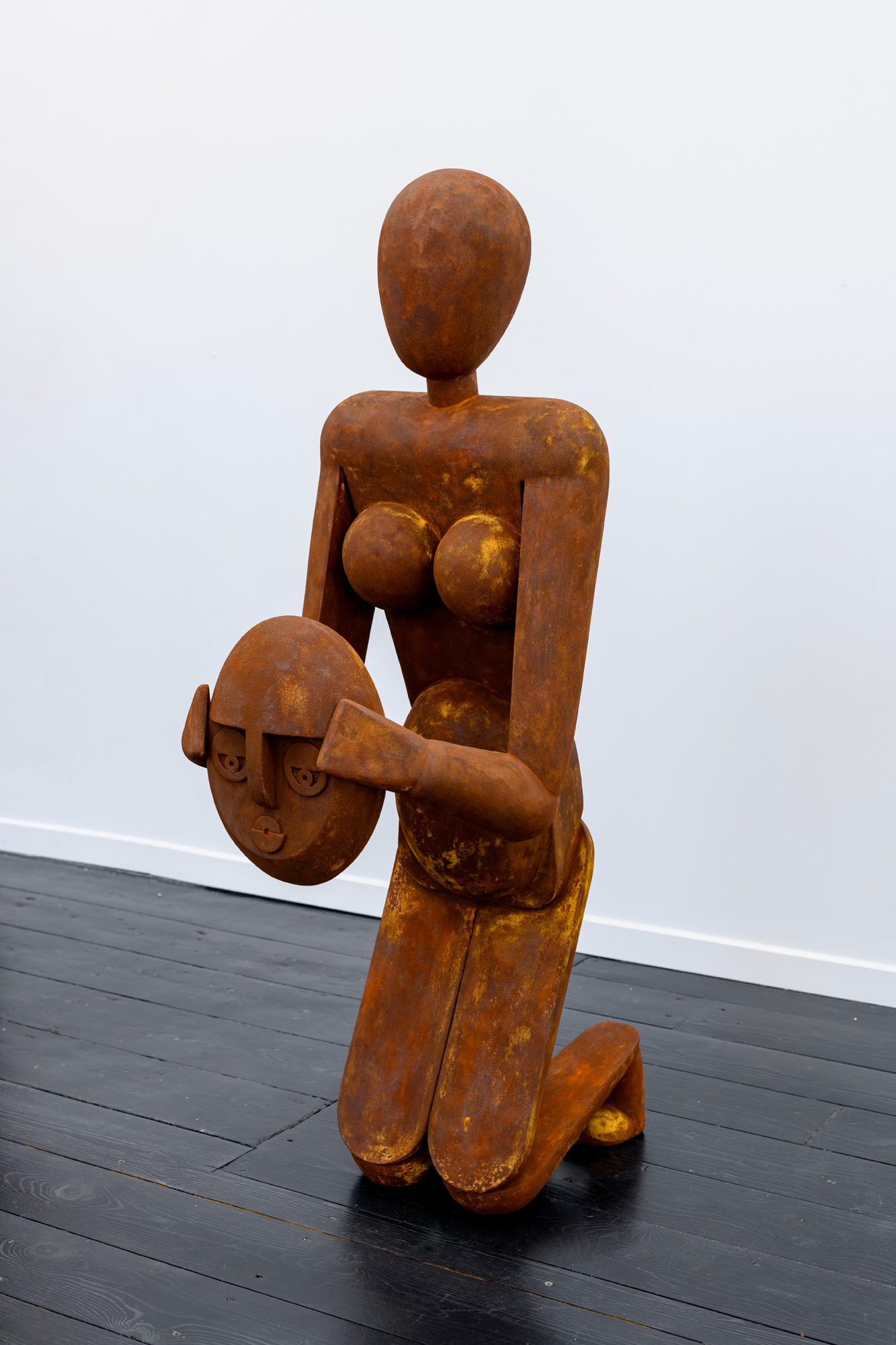 Kneeling Woman