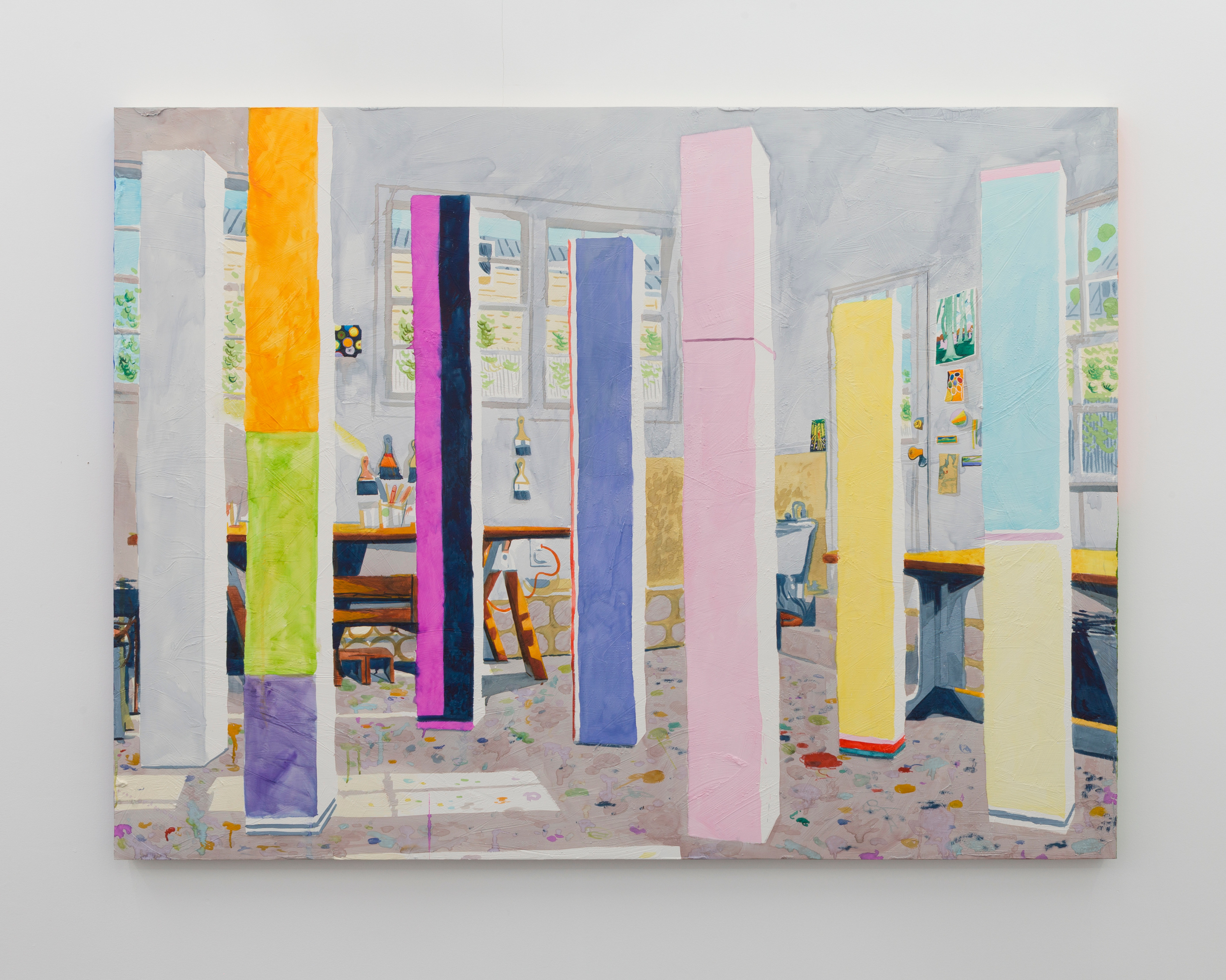 Anne Truitt's Studio