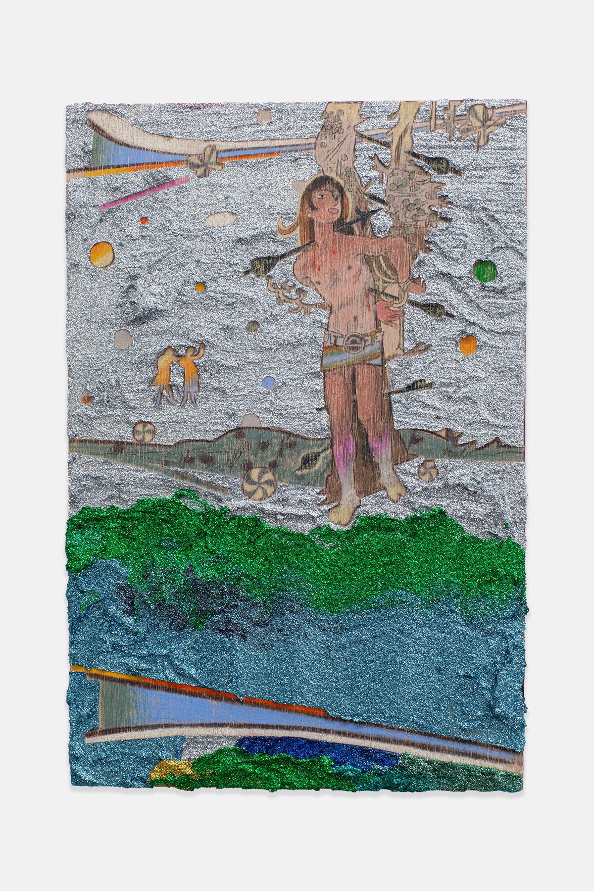 Saint Sebastian of the butterflies