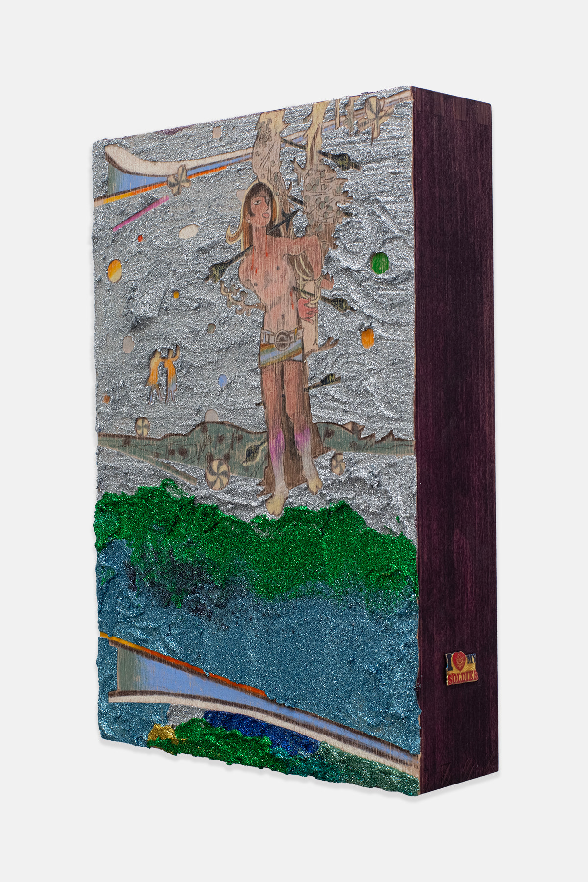 Saint Sebastian of the butterflies