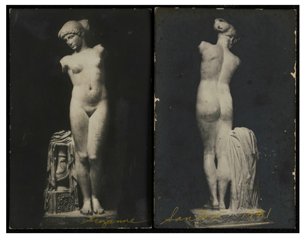 Untitled (Statua Romana Dyptic)