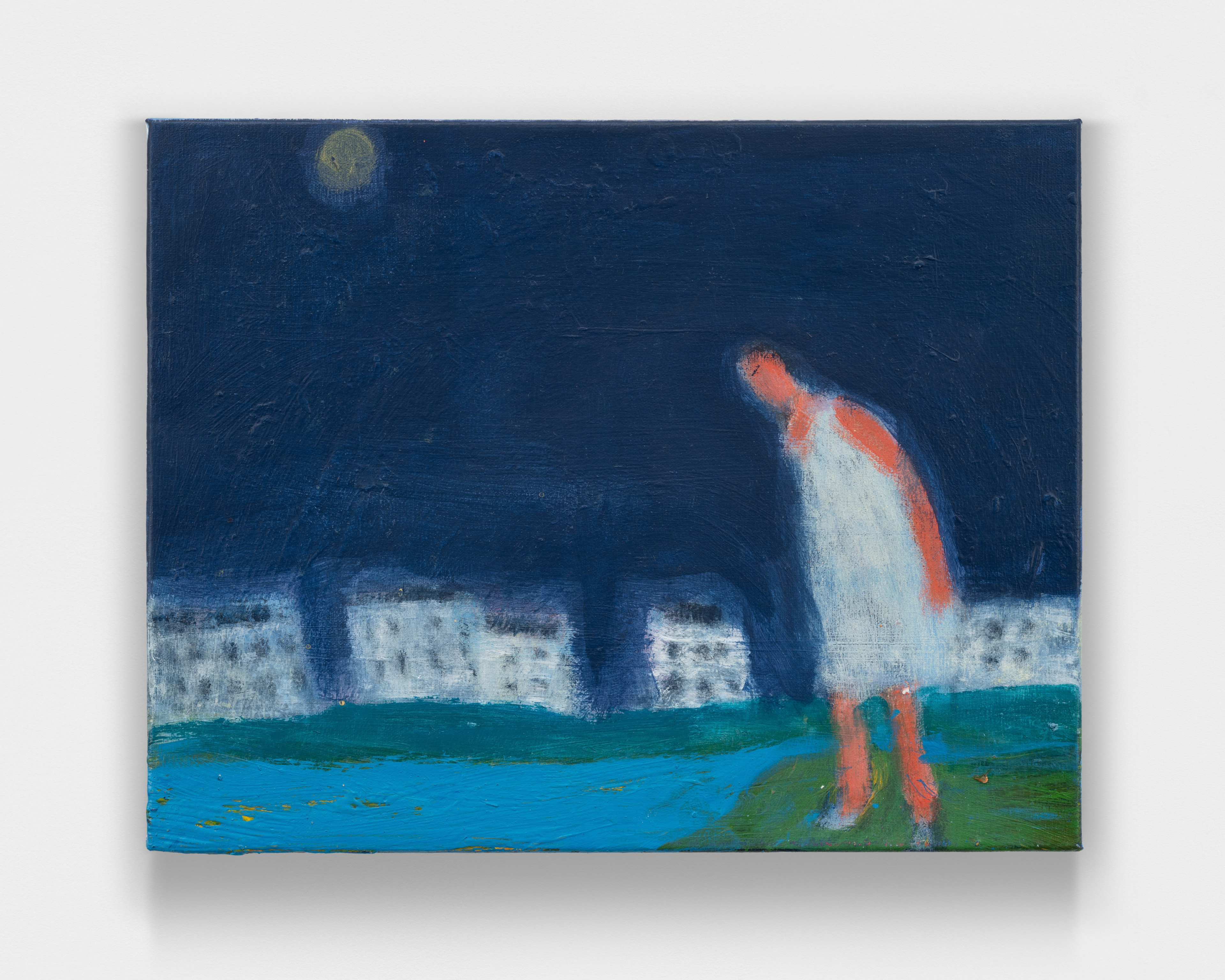 Woman on the Shore of her Town