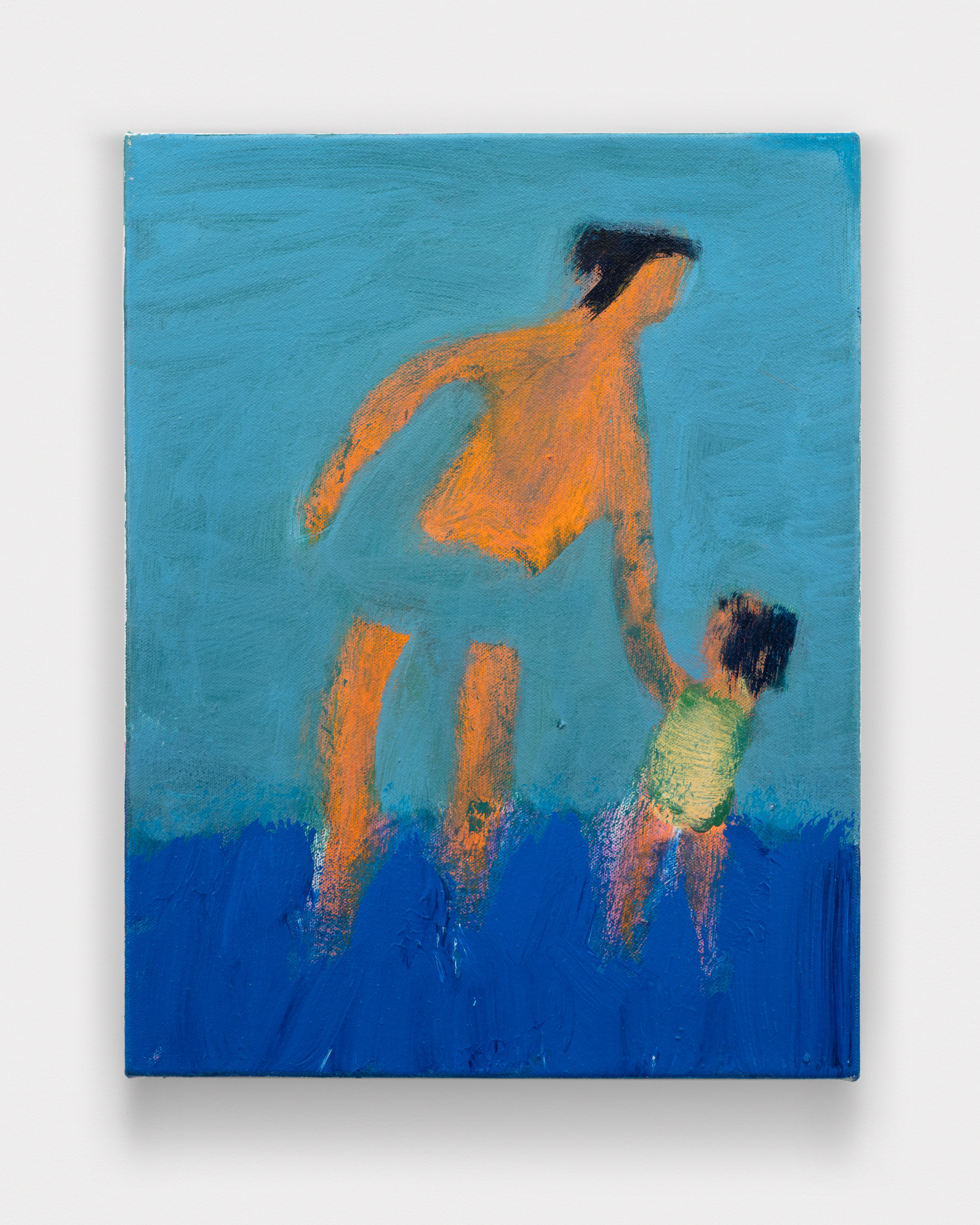 Parent and Child in Water