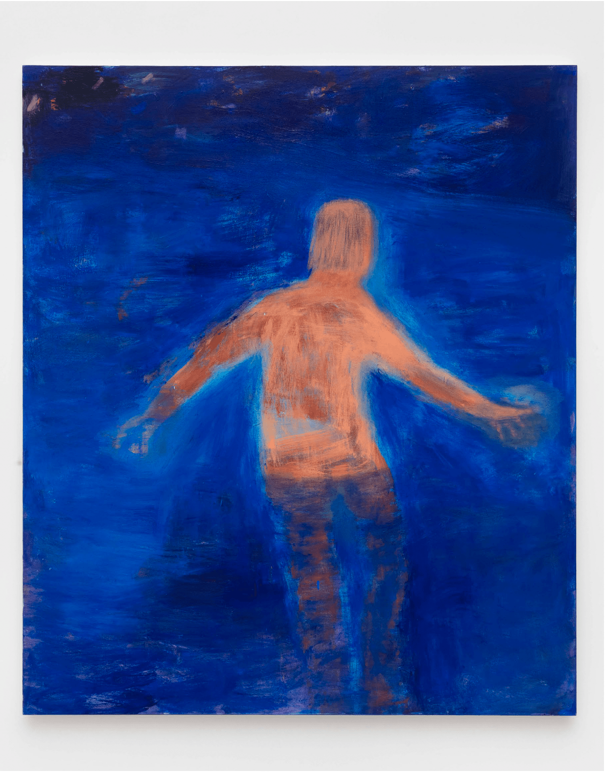Figure Walking out to Sea