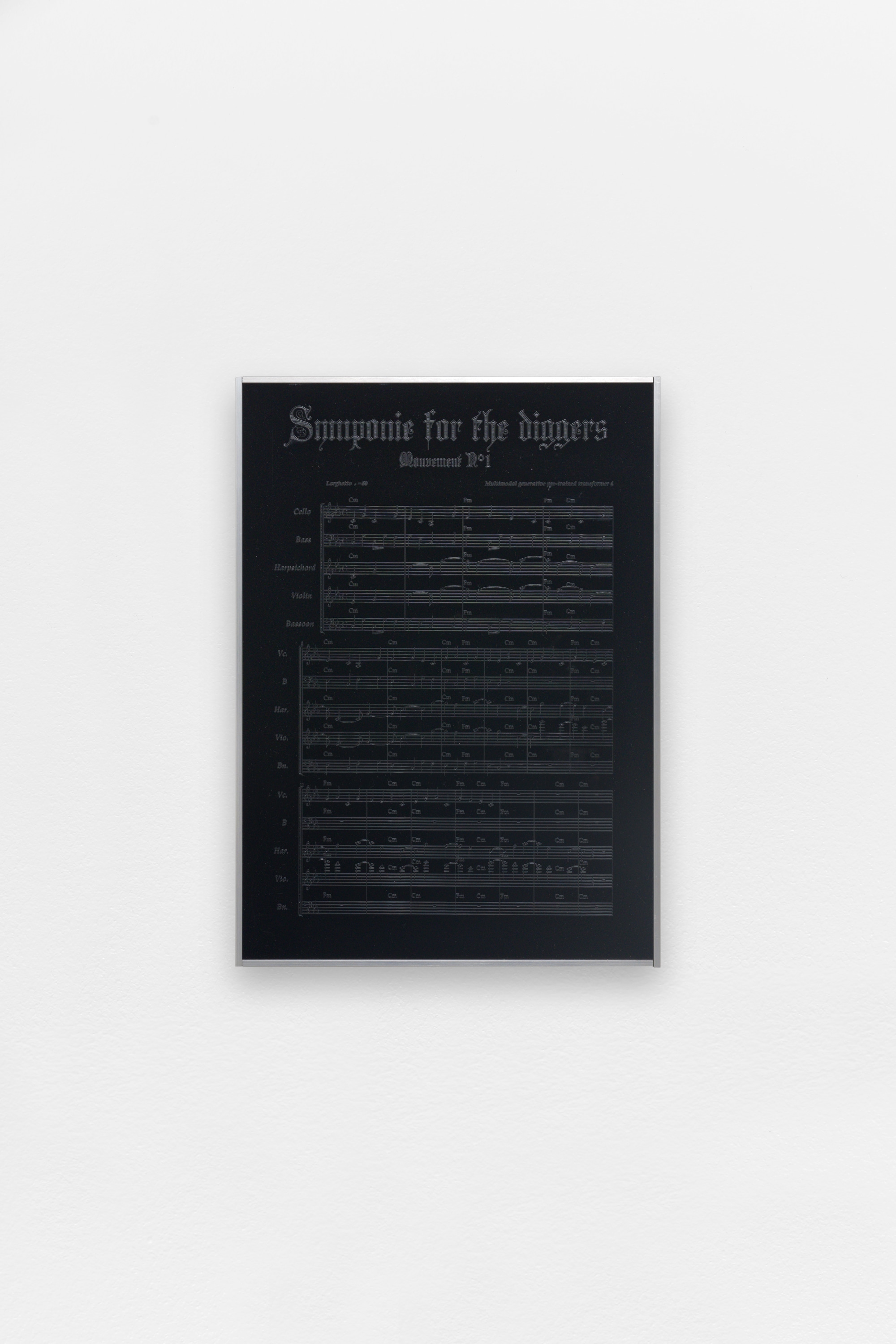 Symponie for the diggers - Opera for the worms N°3