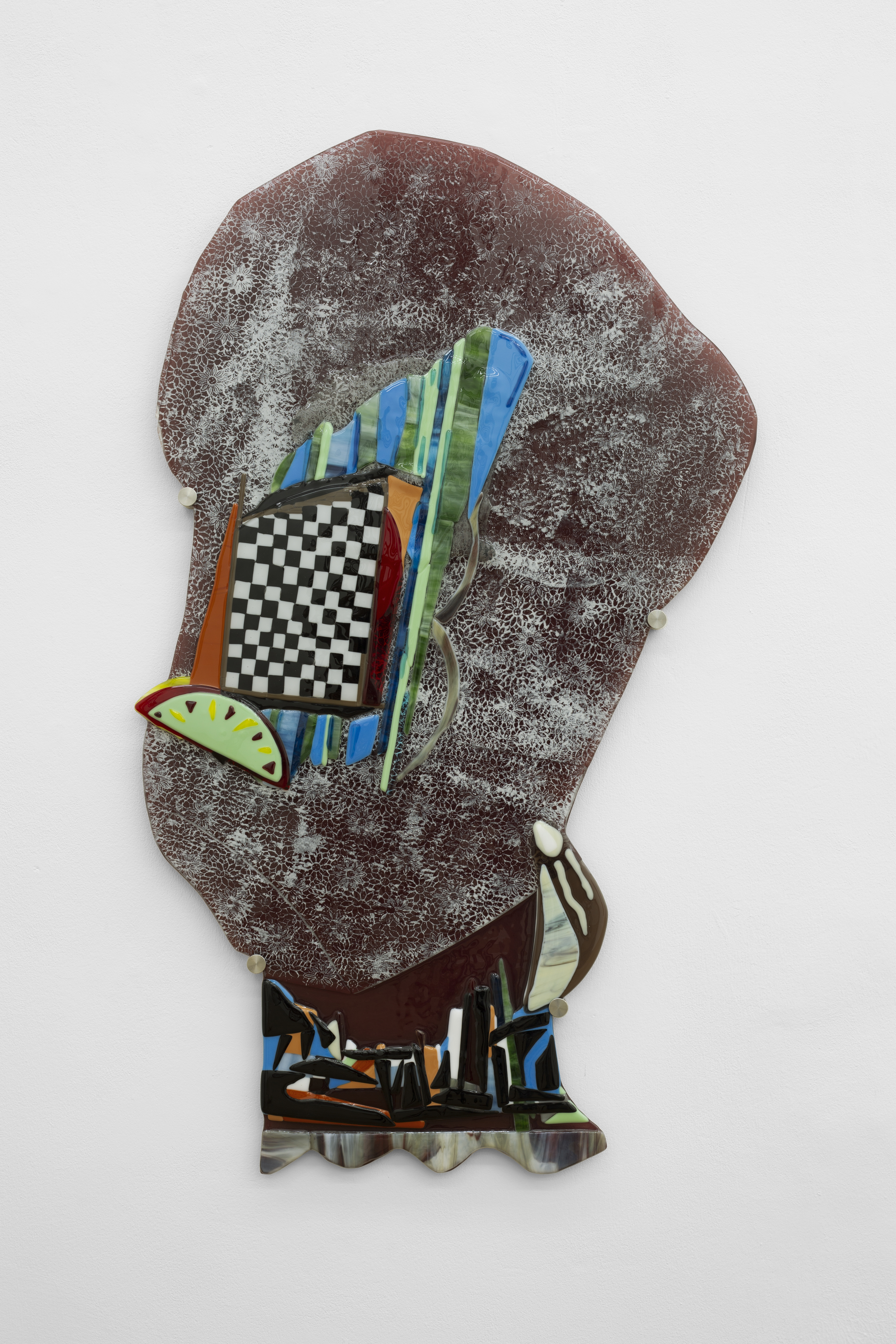 Spanish lace with an orange mouth