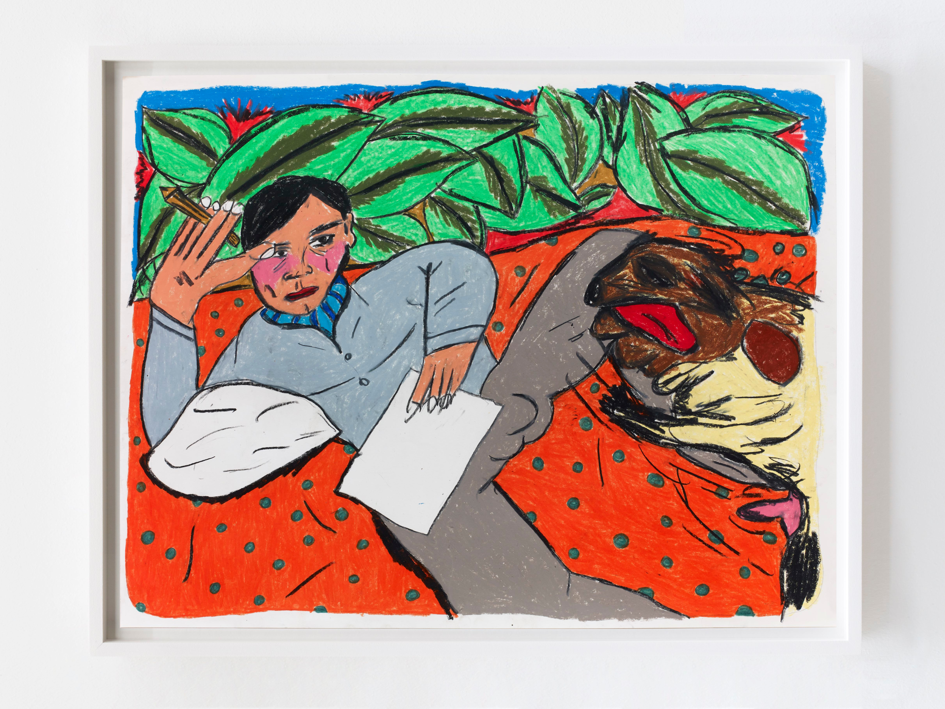 Bedwork / Truman Capote and the dog