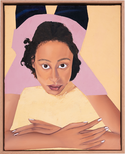 Inès Di Folco Jemni at the studio