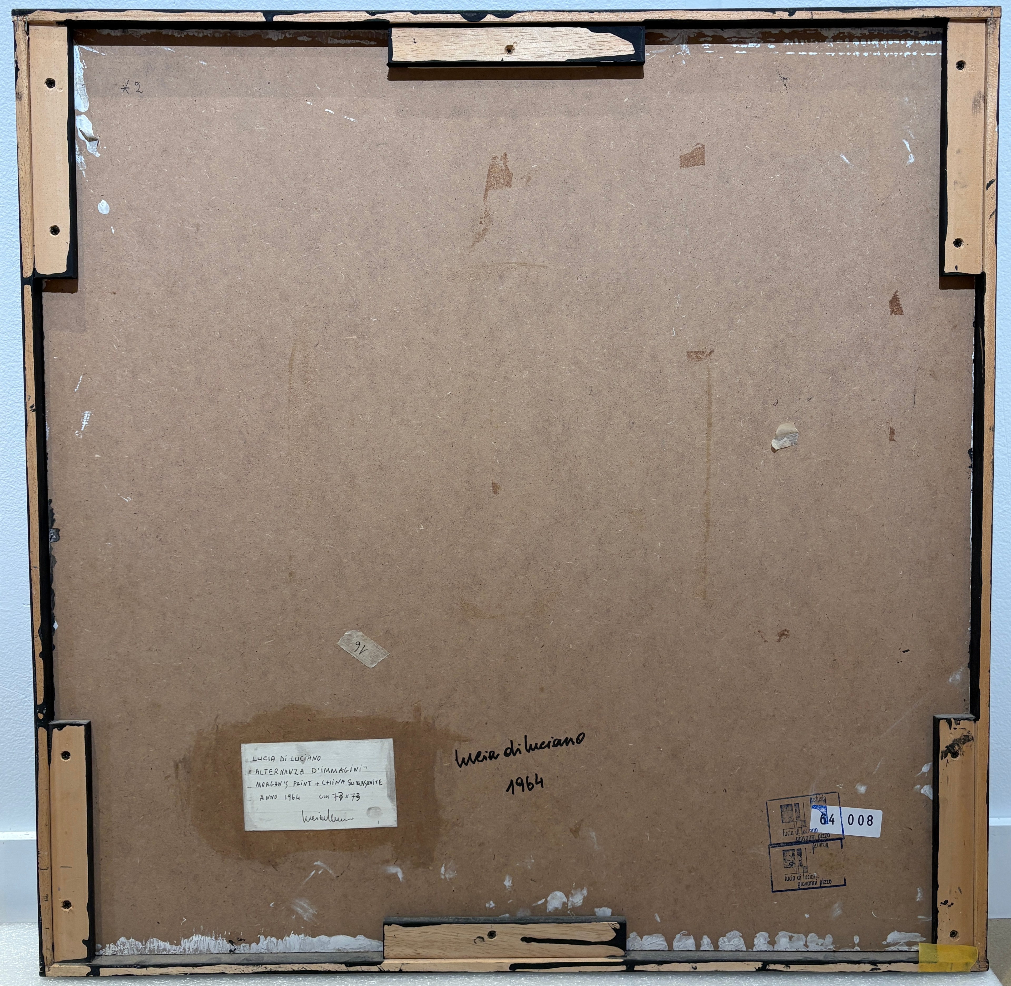 Discontinuità ritmica in orizzontale e in verticale immagini in progressione