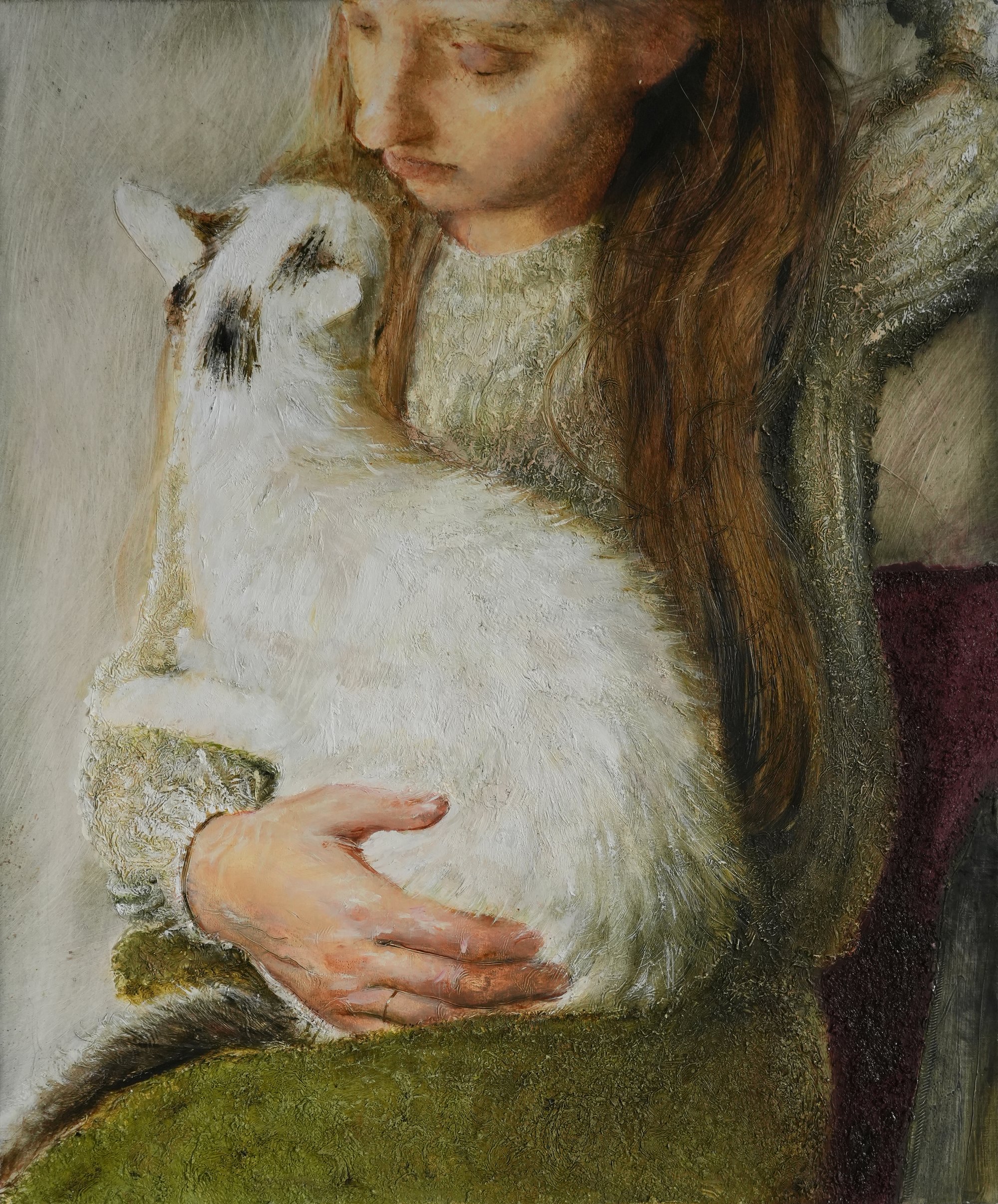 Kobieta z kotem (Martyna z Kaszą) / Woman with Cat (Martyna with Kasza)
