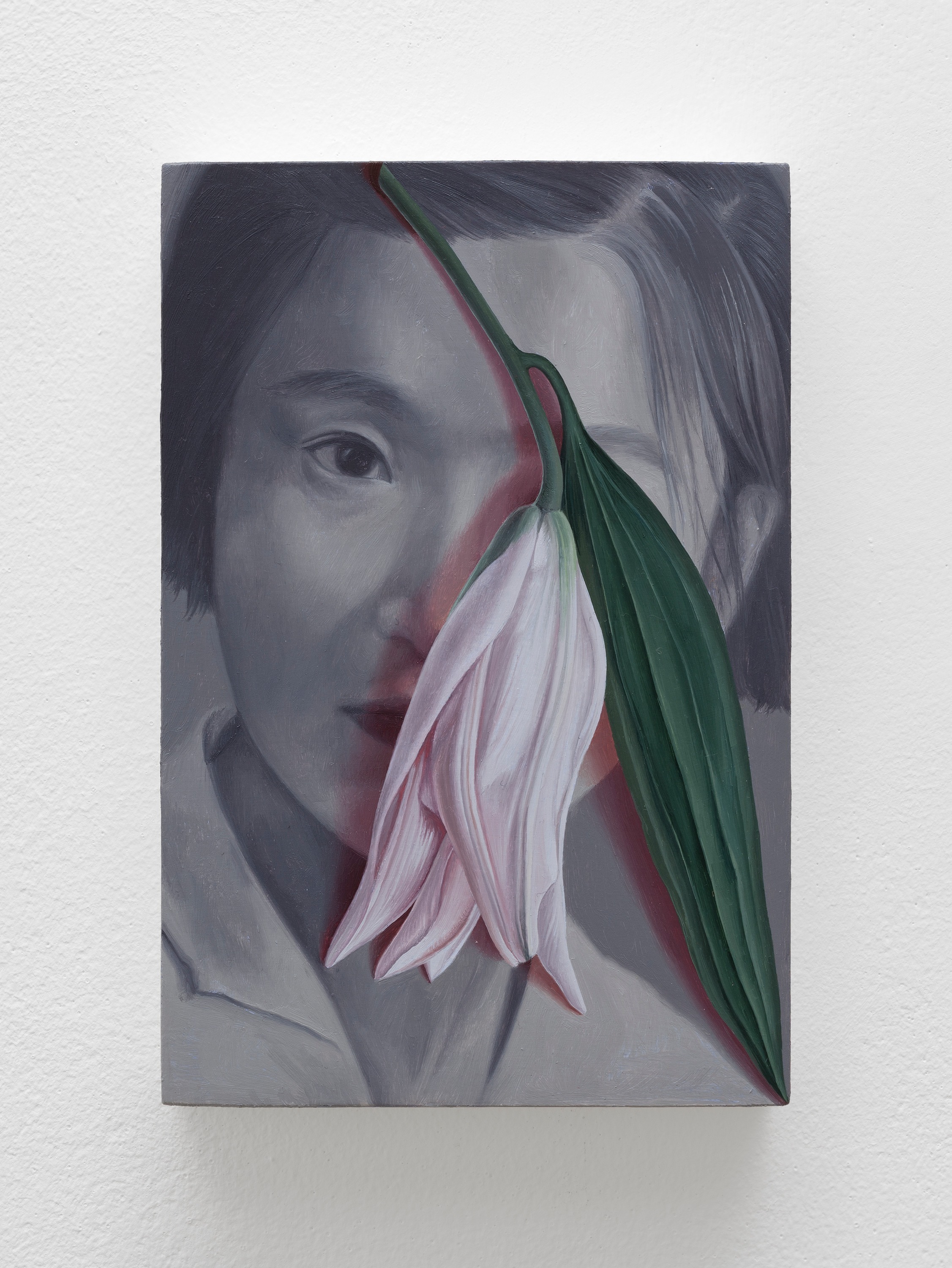 Portrait of my grandmother, lily opening