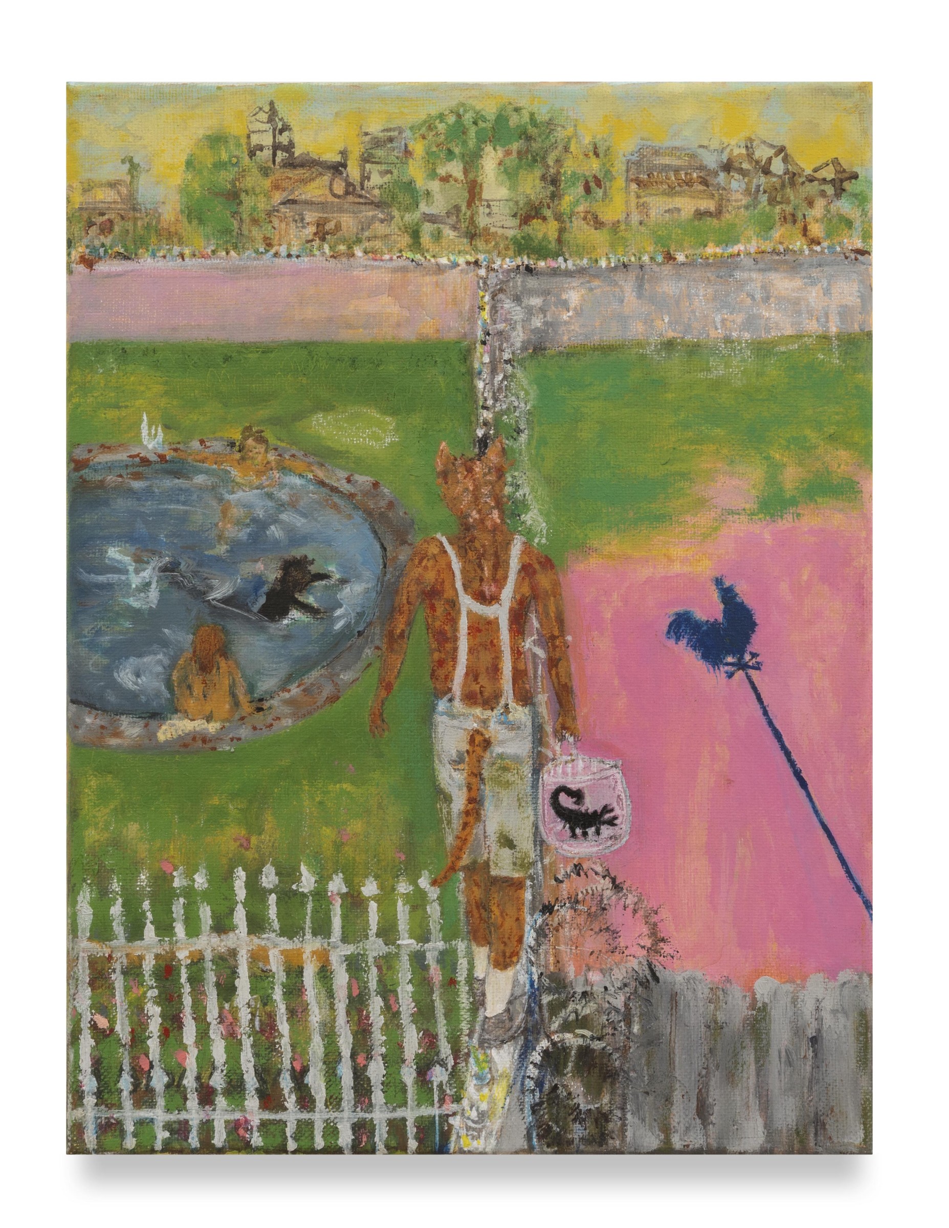 On the boundary wall