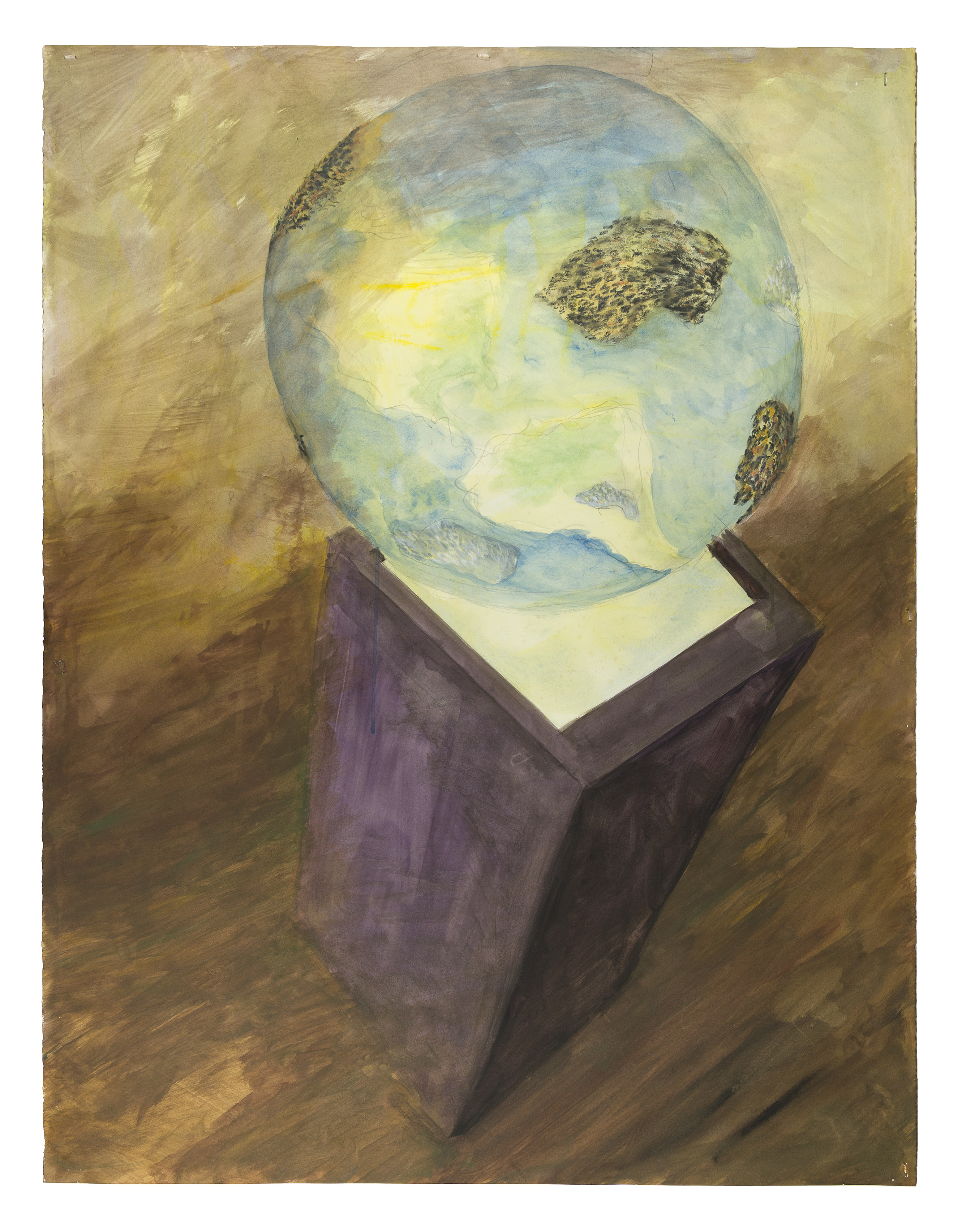 Drawing for video installation “Tartaruga Iroquesa”  c.