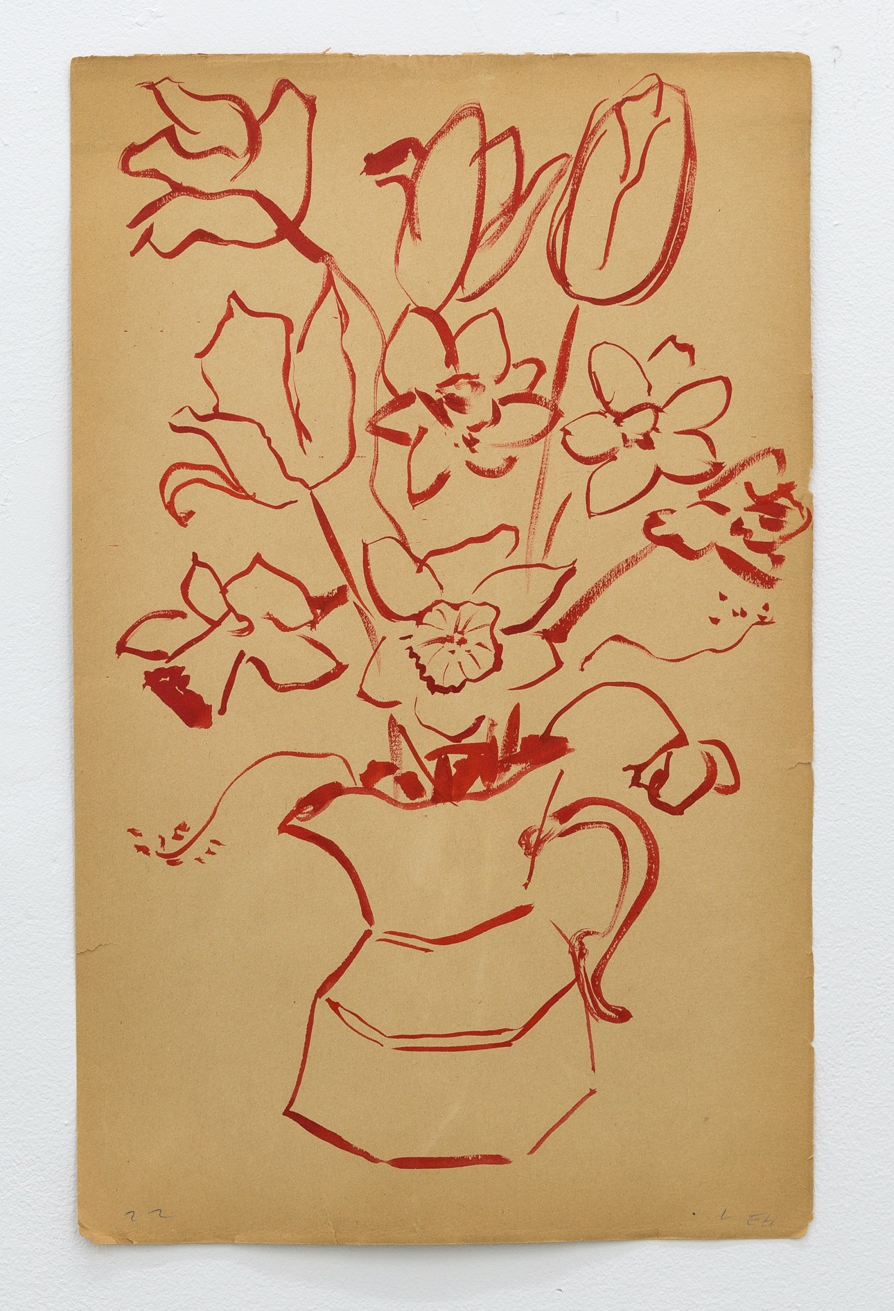Tulips in an Ironstone Jug 3/3