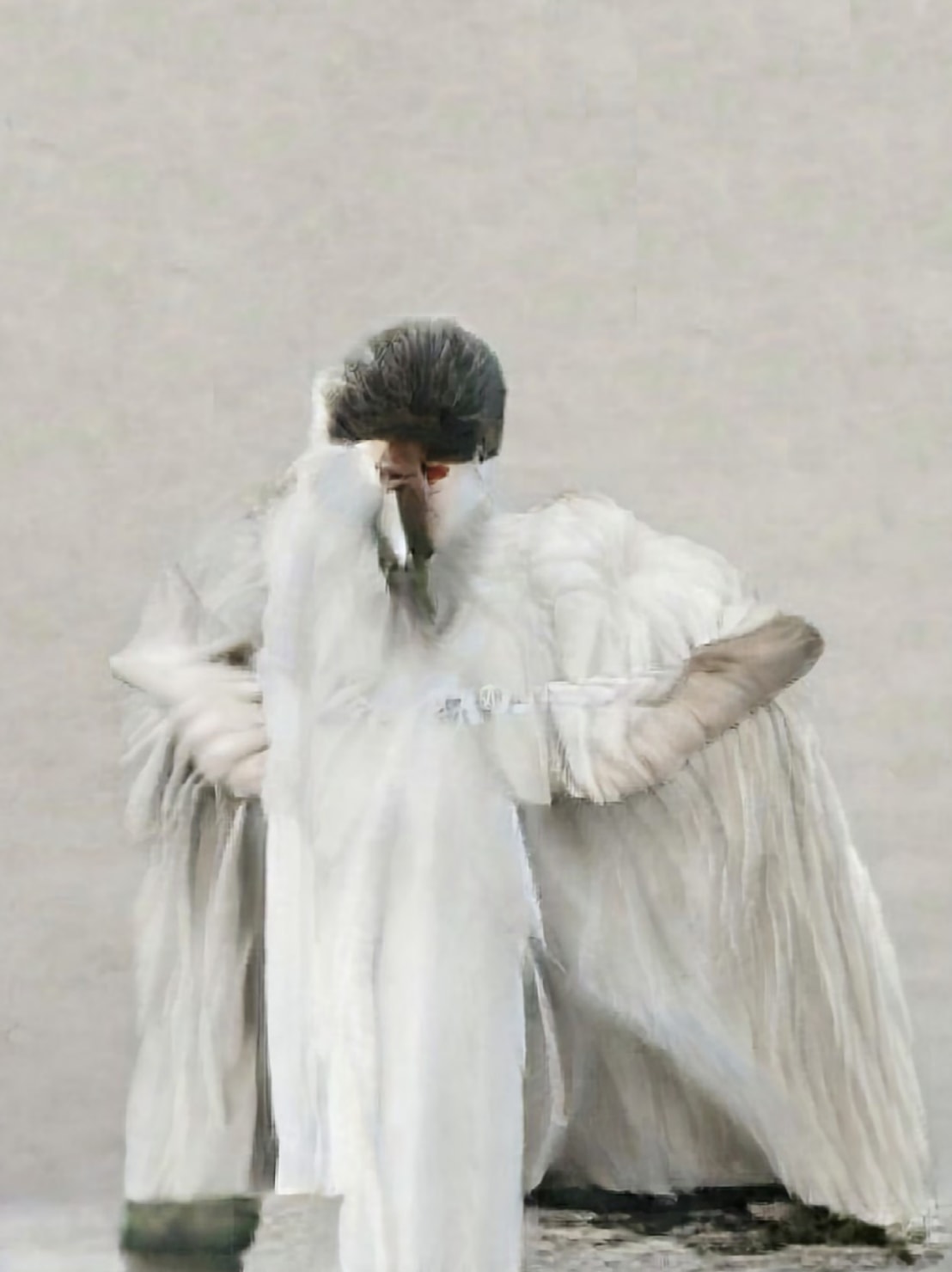 Visibility (In Pale Clothing And With Hands On Hips #1)