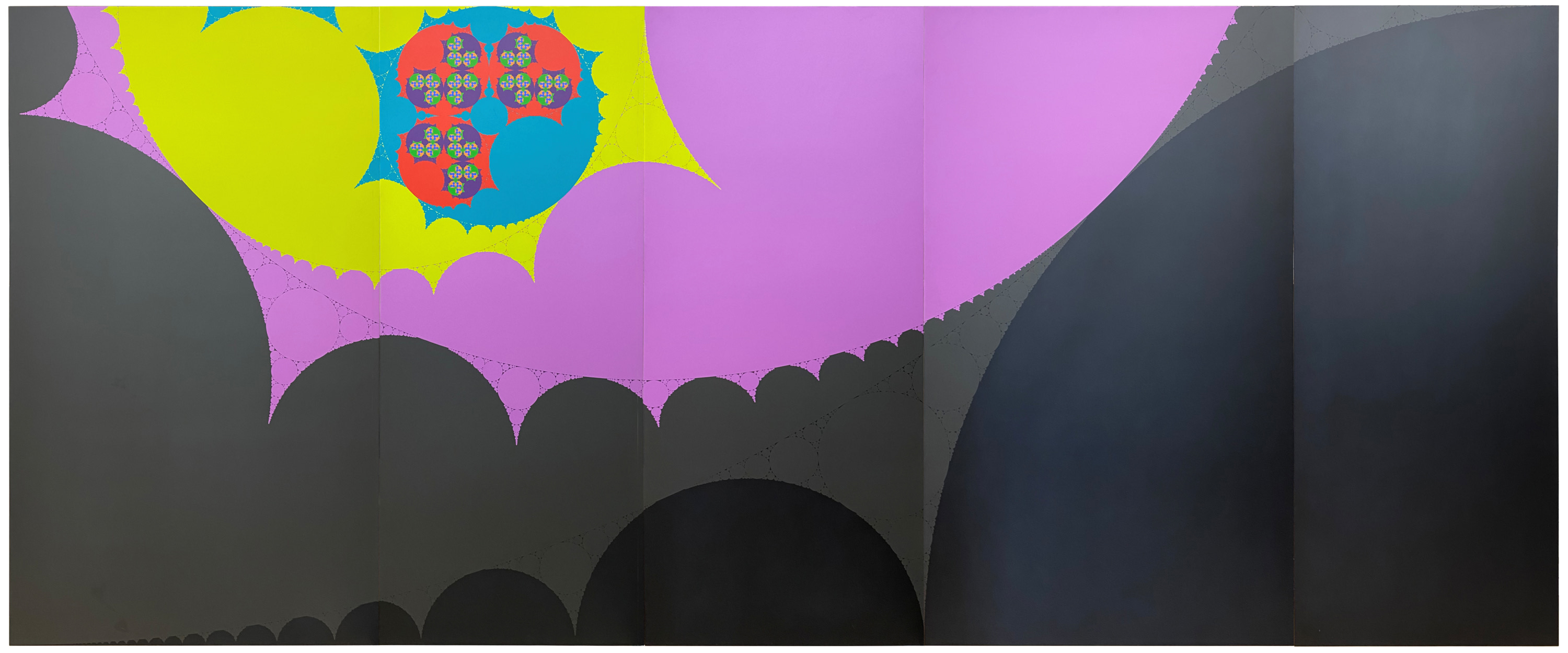 Color Fractal Grand Format (quintuple)