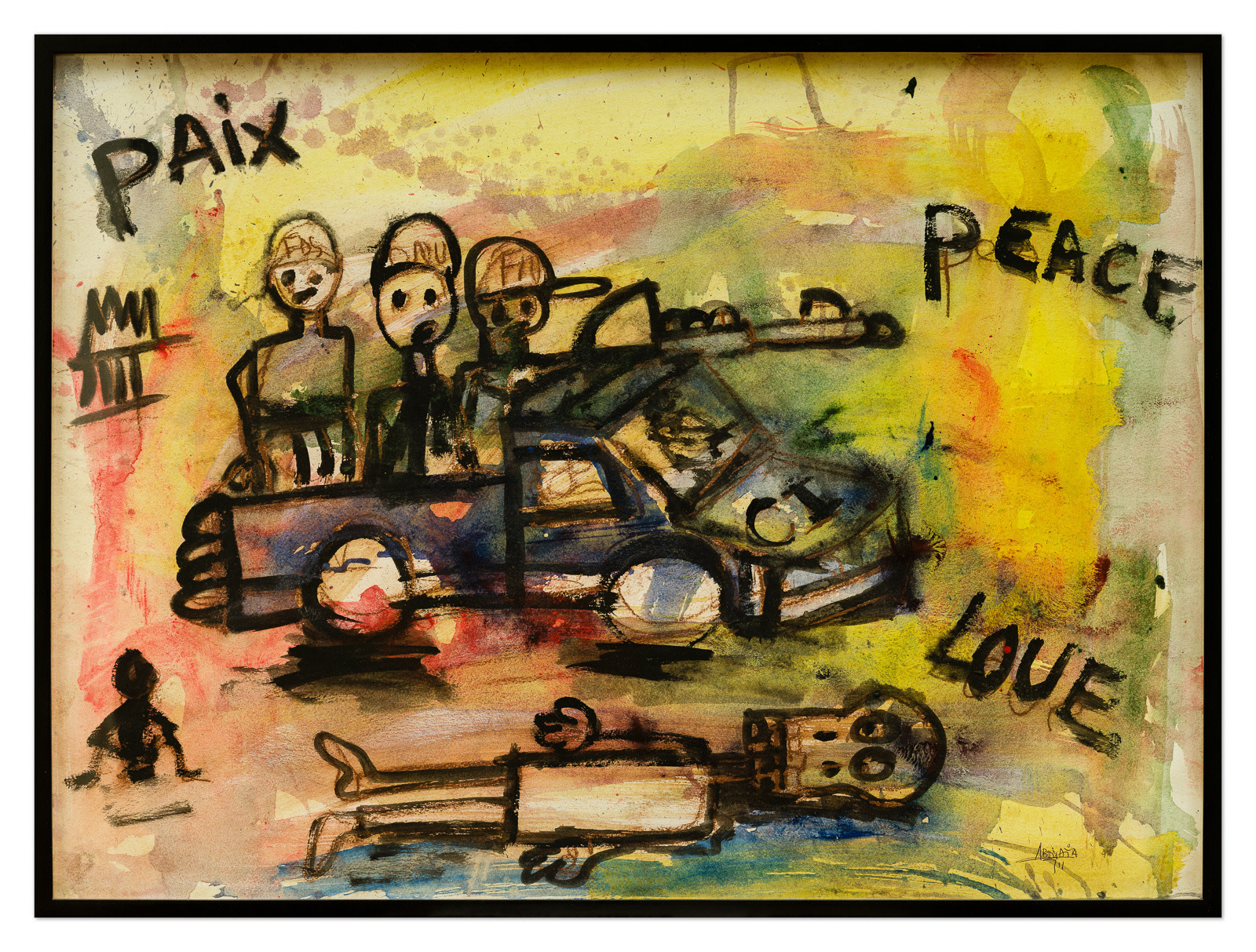 Paix, peace, love