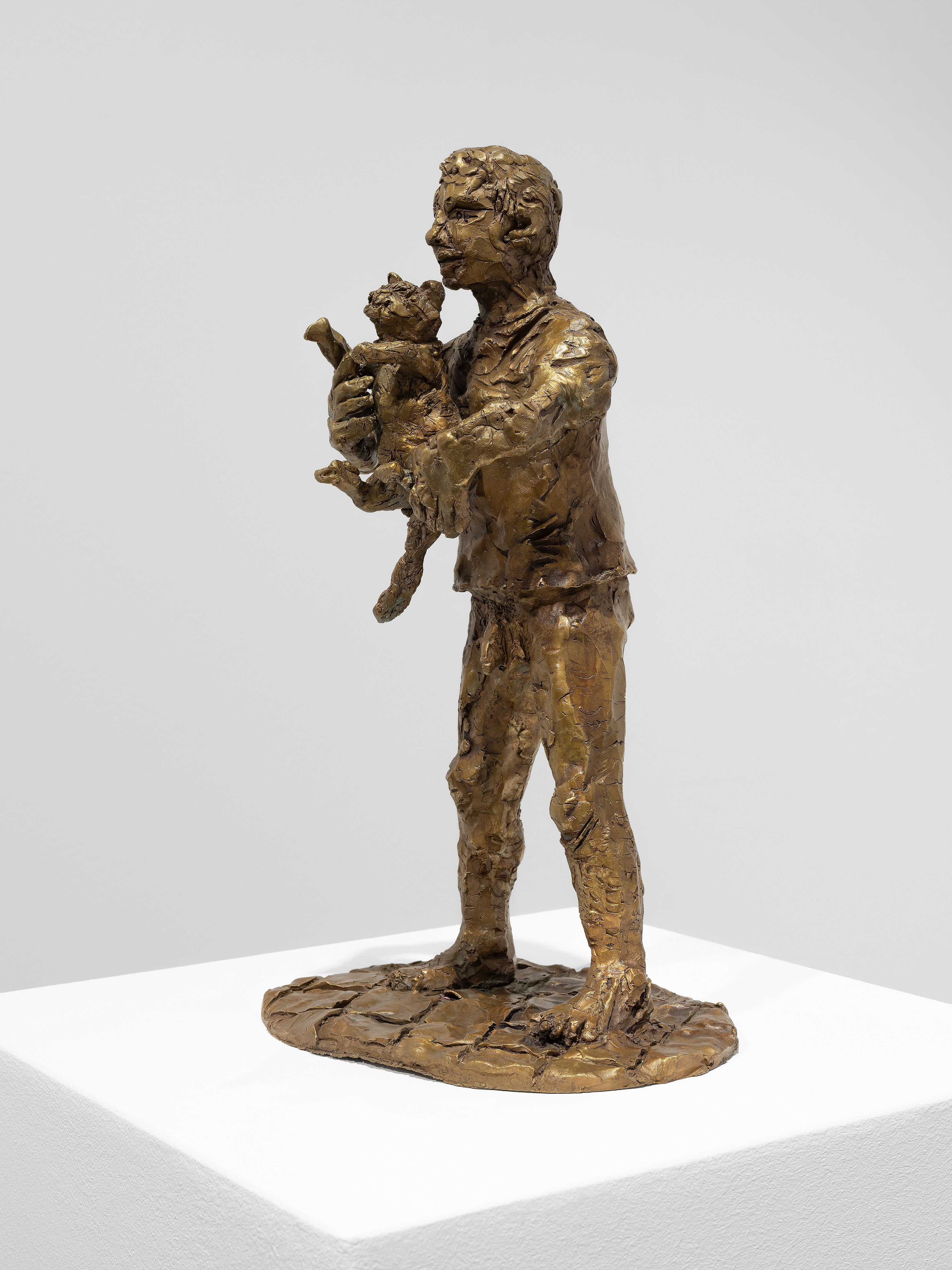 Man With Cat