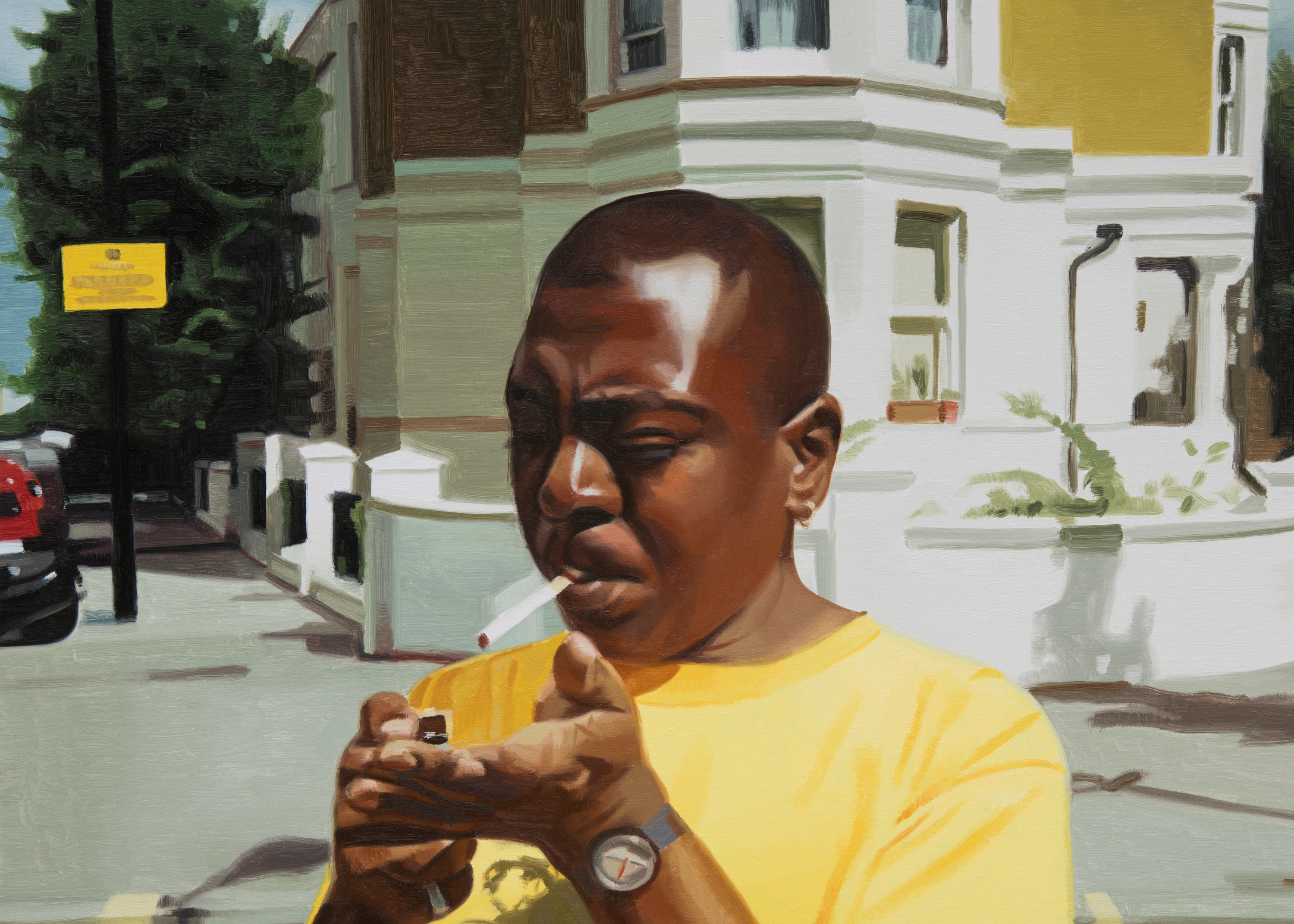 Jason Smoking