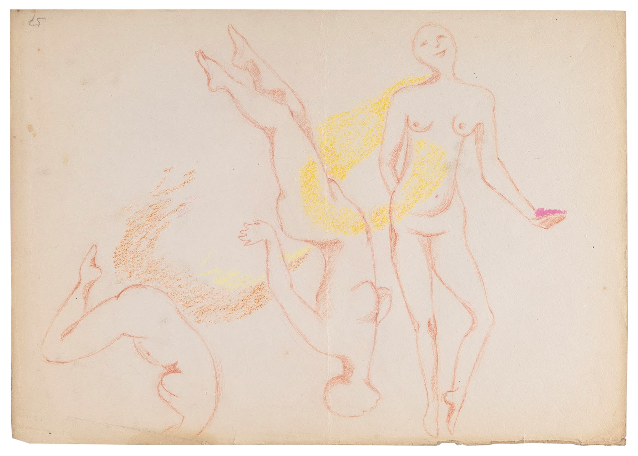 Women. Sketches for the Corsets