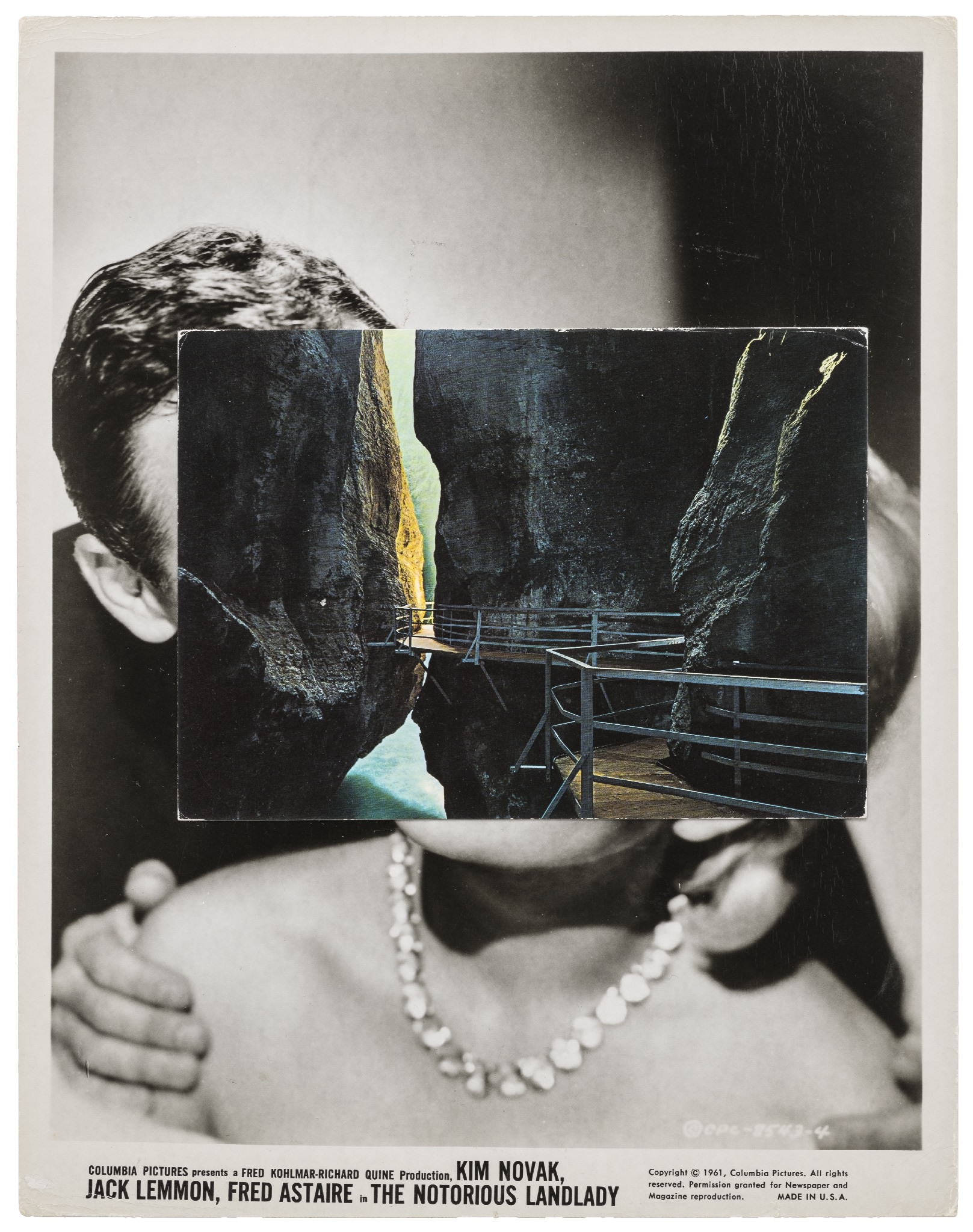 Double Mask II (Film Portrait Collage)