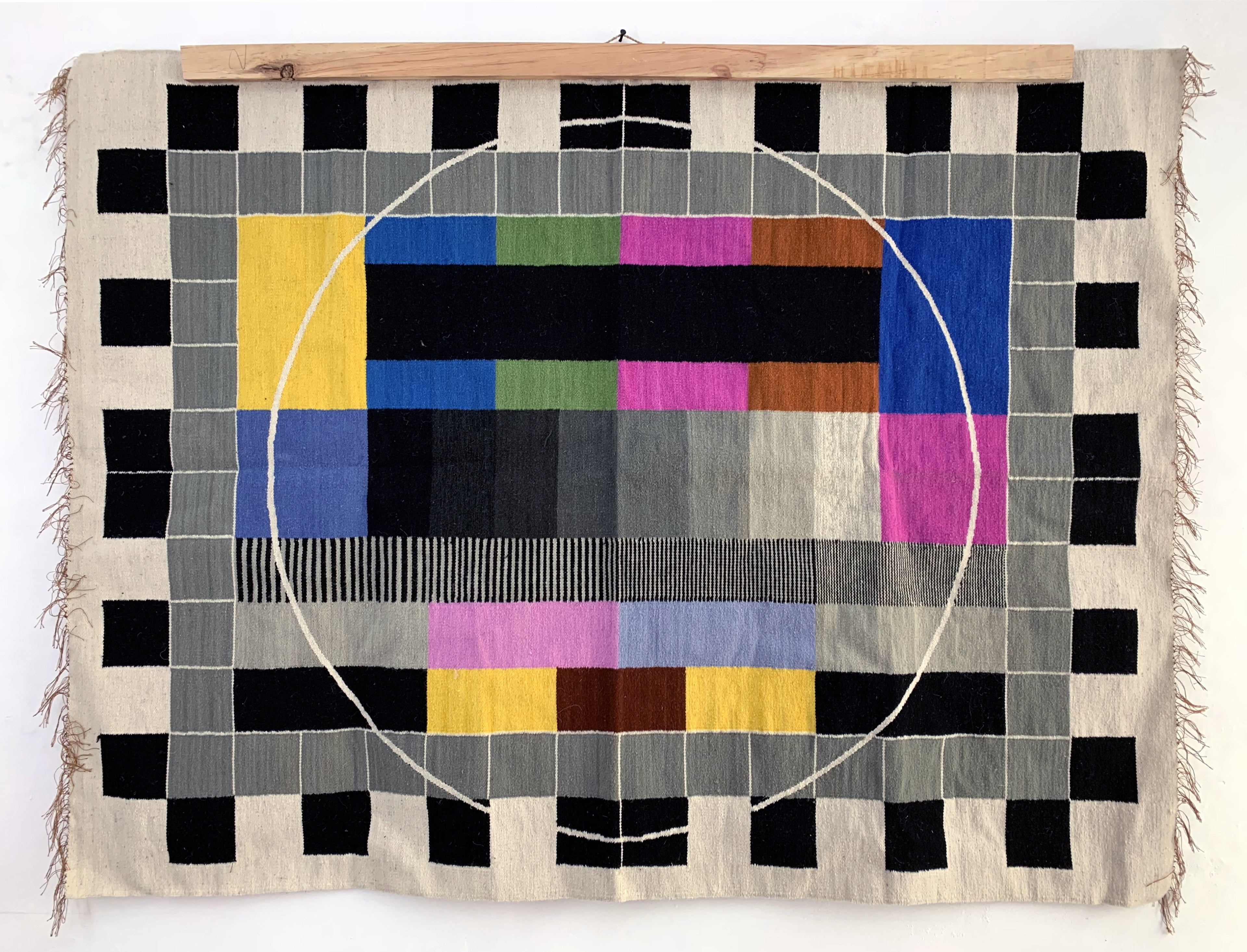 No Signal (Test Pattern Tapestry 5)