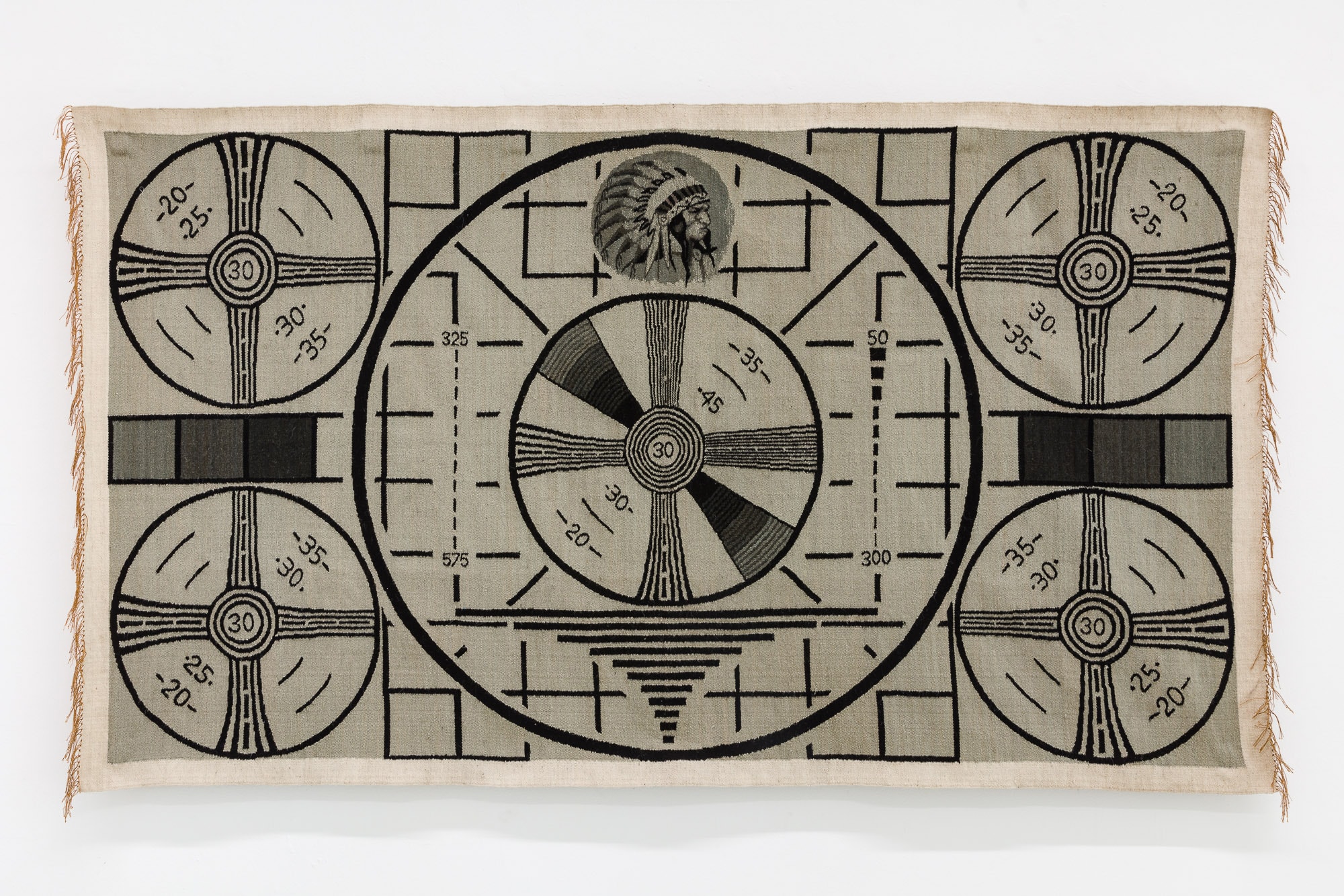 No Signal (Test Pattern Tapestry 1)