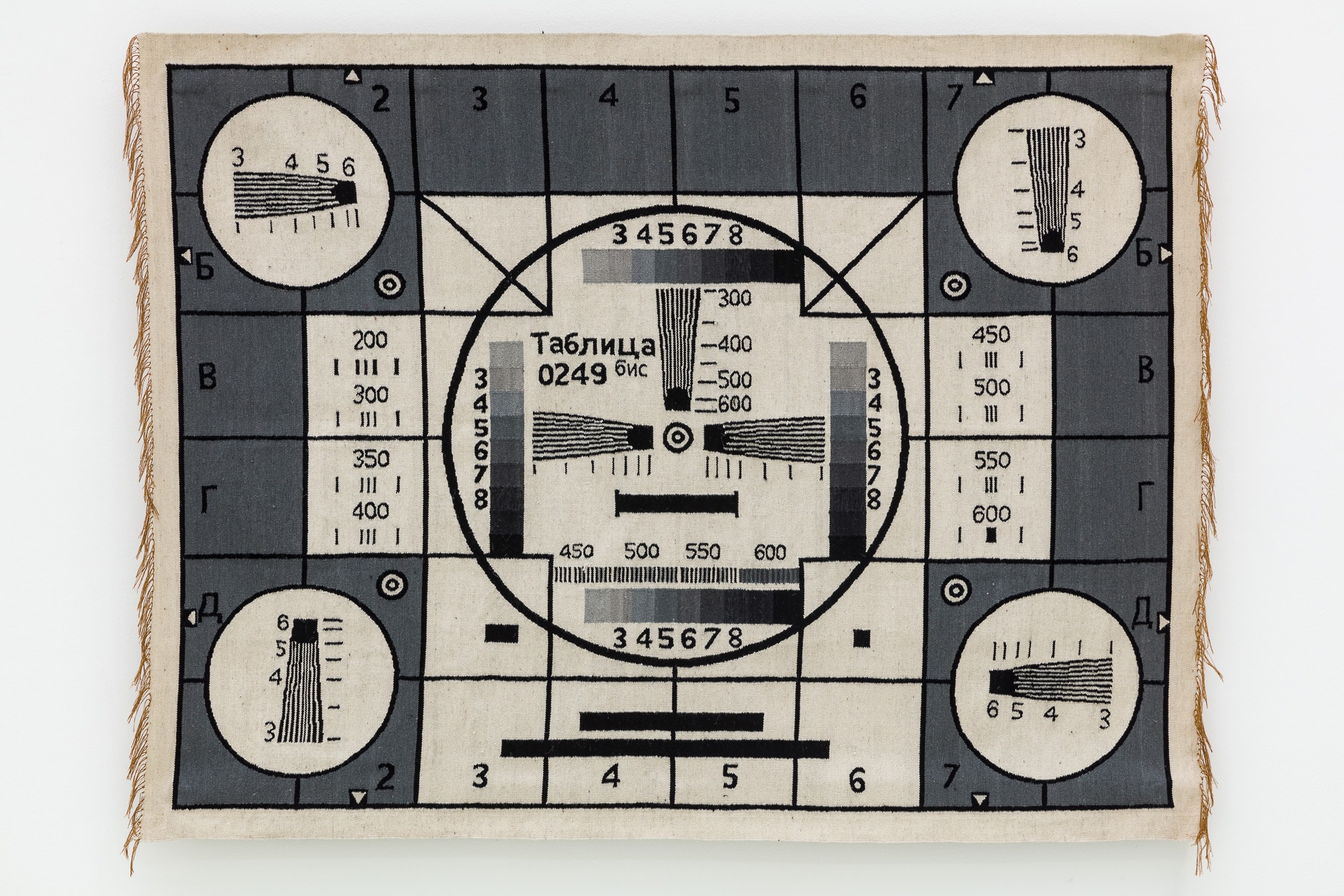 No Signal (Test Pattern Tapestry 8)