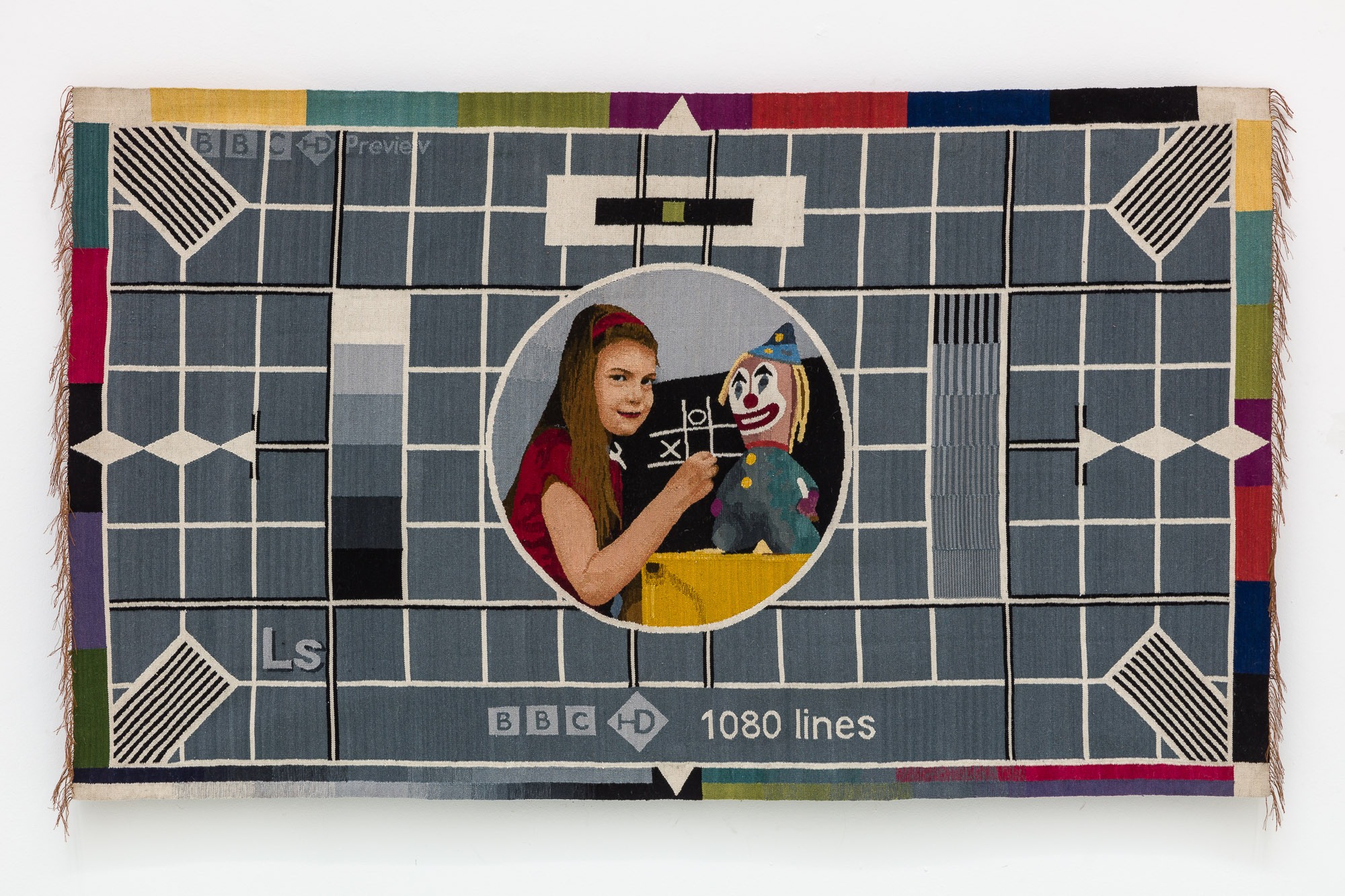 No Signal (Test Pattern Tapestry 9)