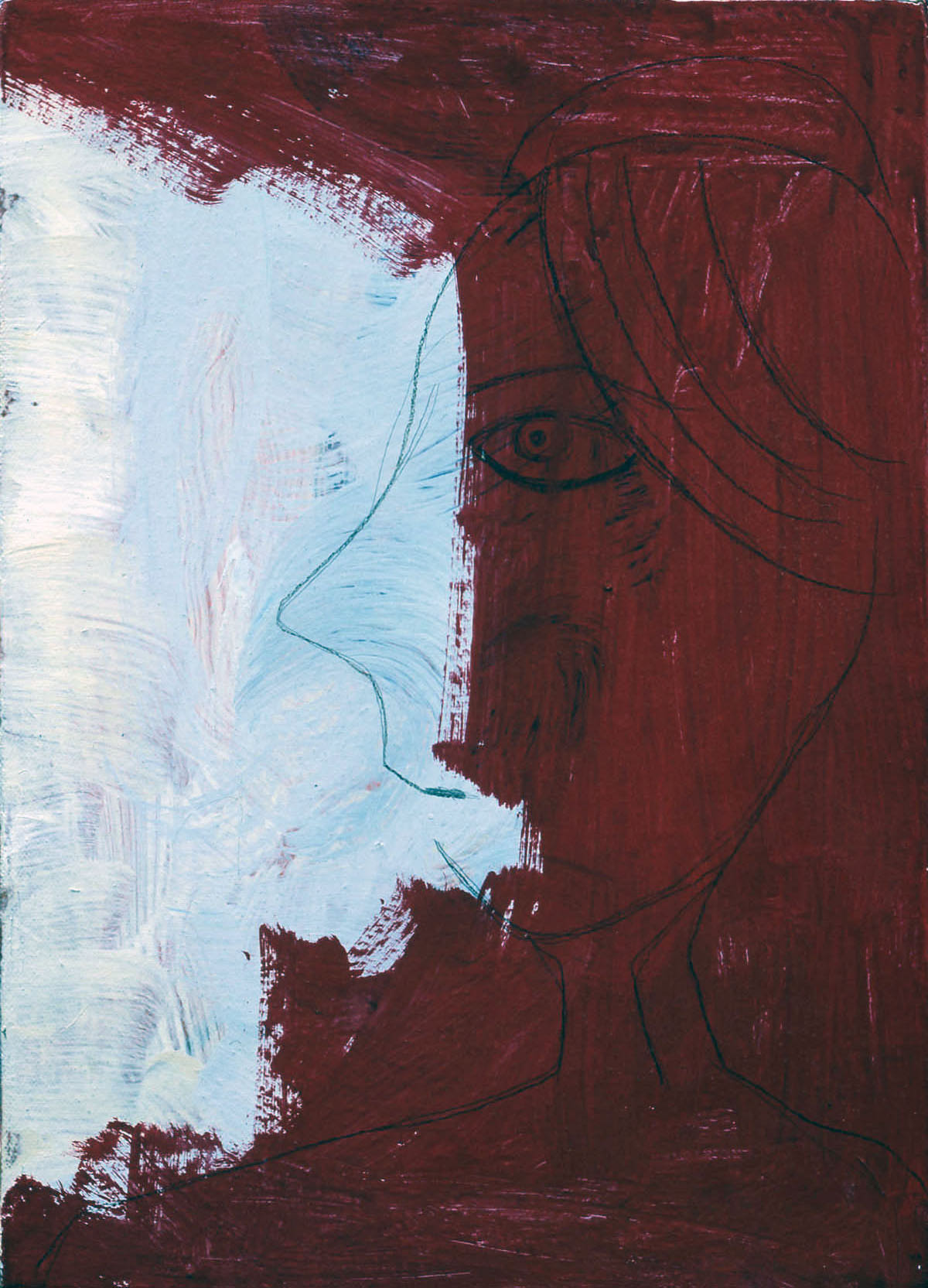 face blood