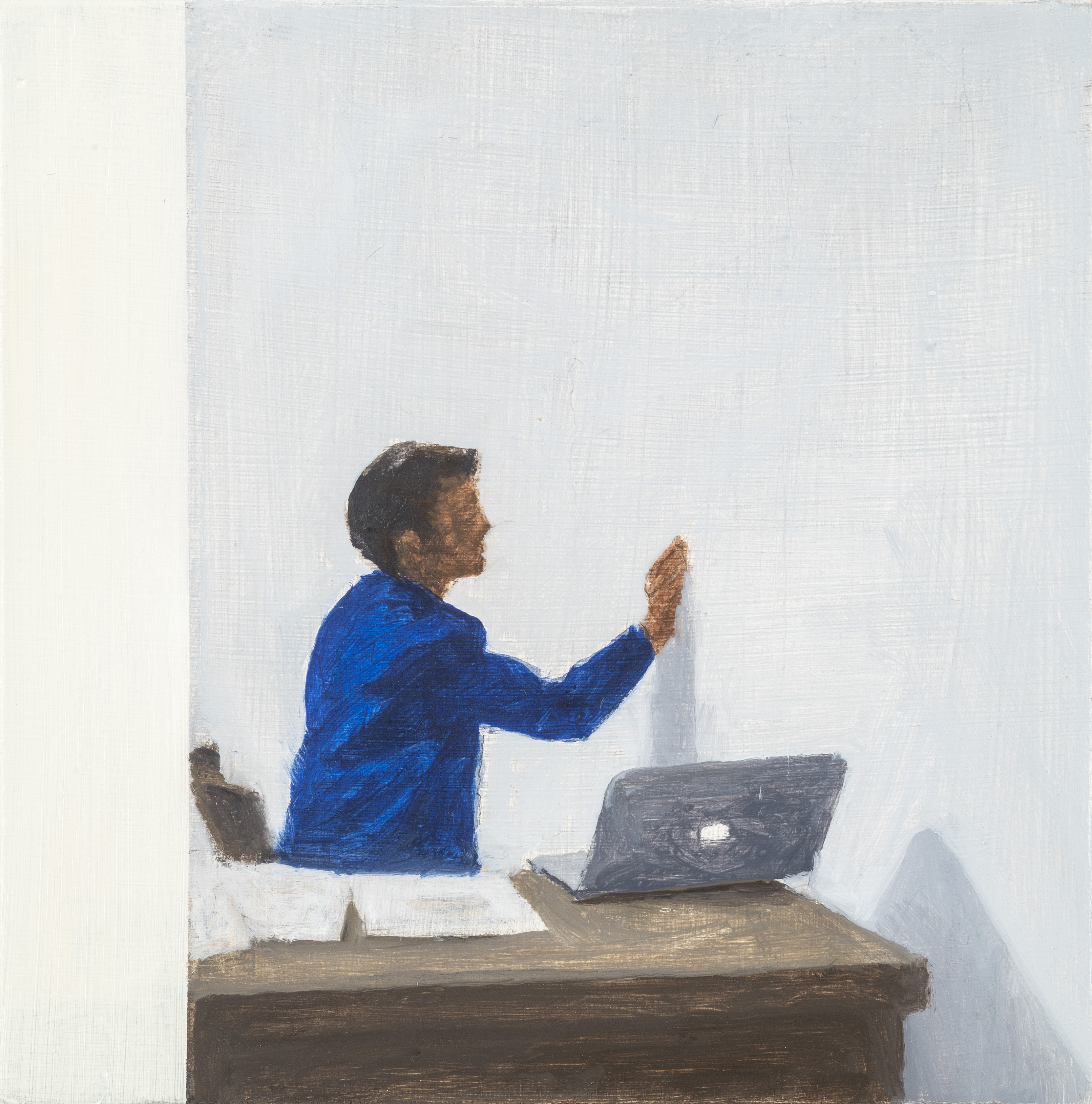 A painter in his studio (1st view)