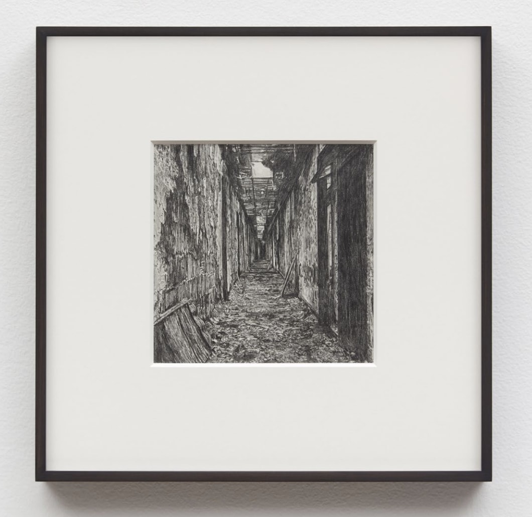 Untitled (Peter Hujar, Hall, Canal Street Pier, )