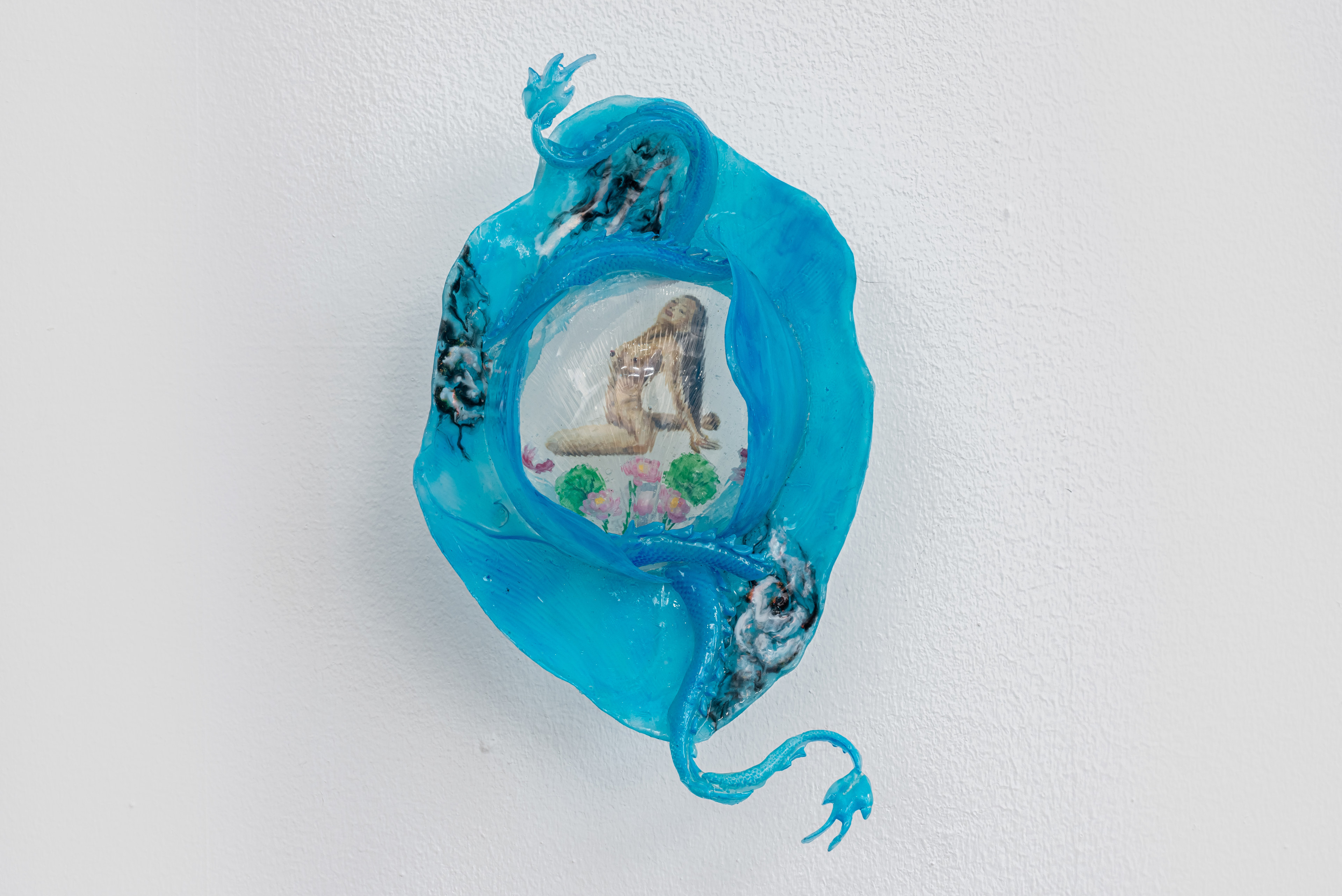 Chinoiserie (blue porcelain - dragon) 14