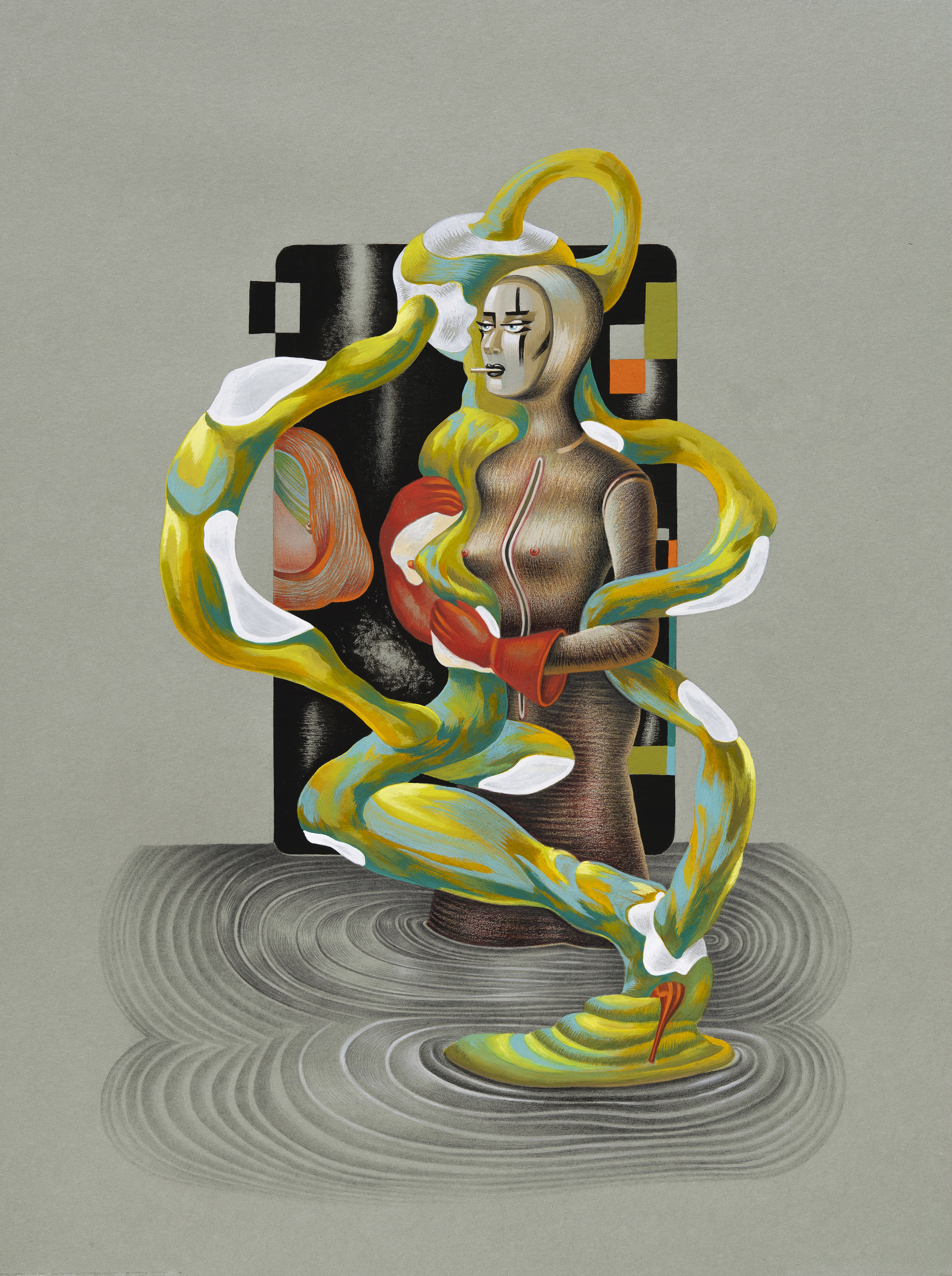 Sculpture contagieuse, de Tikitik Ama