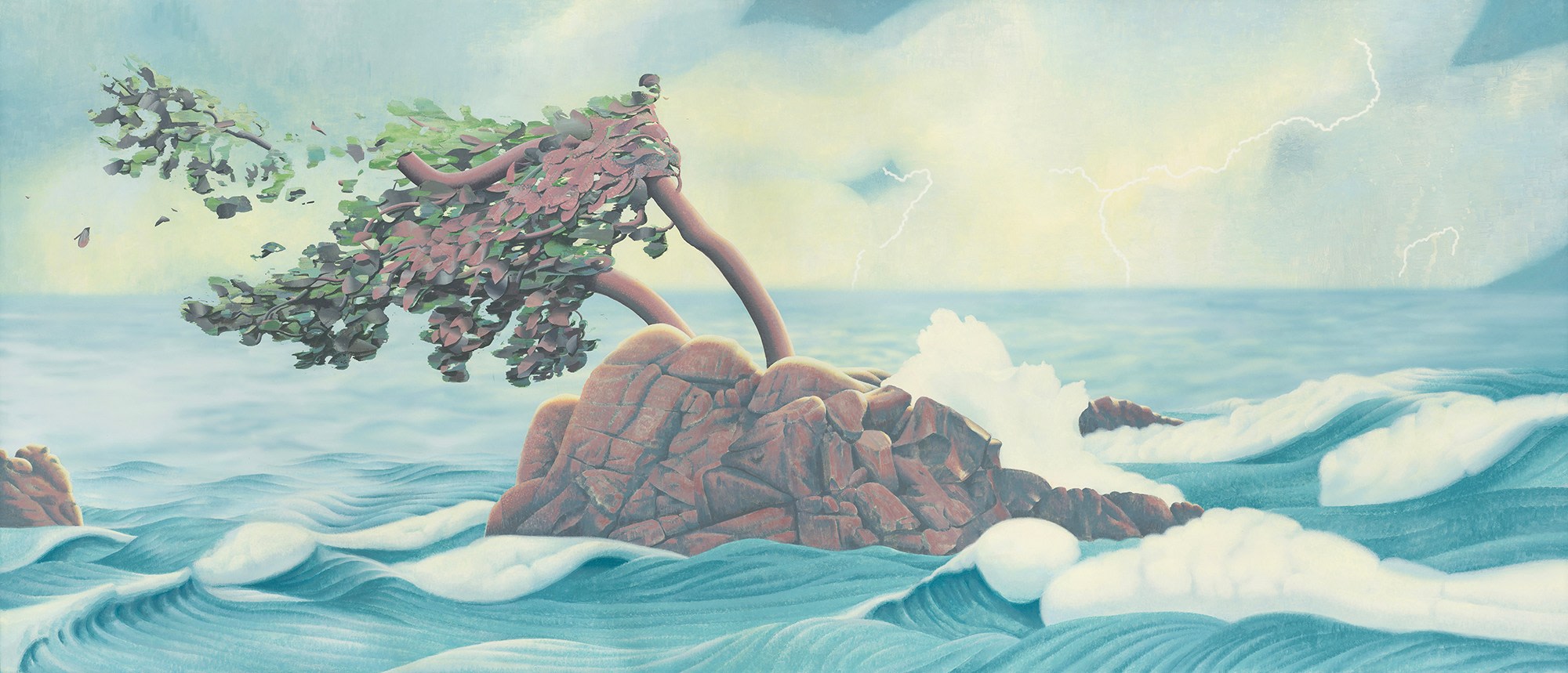 The Gripping Claws of Waves from " Nashi Wind" Series
