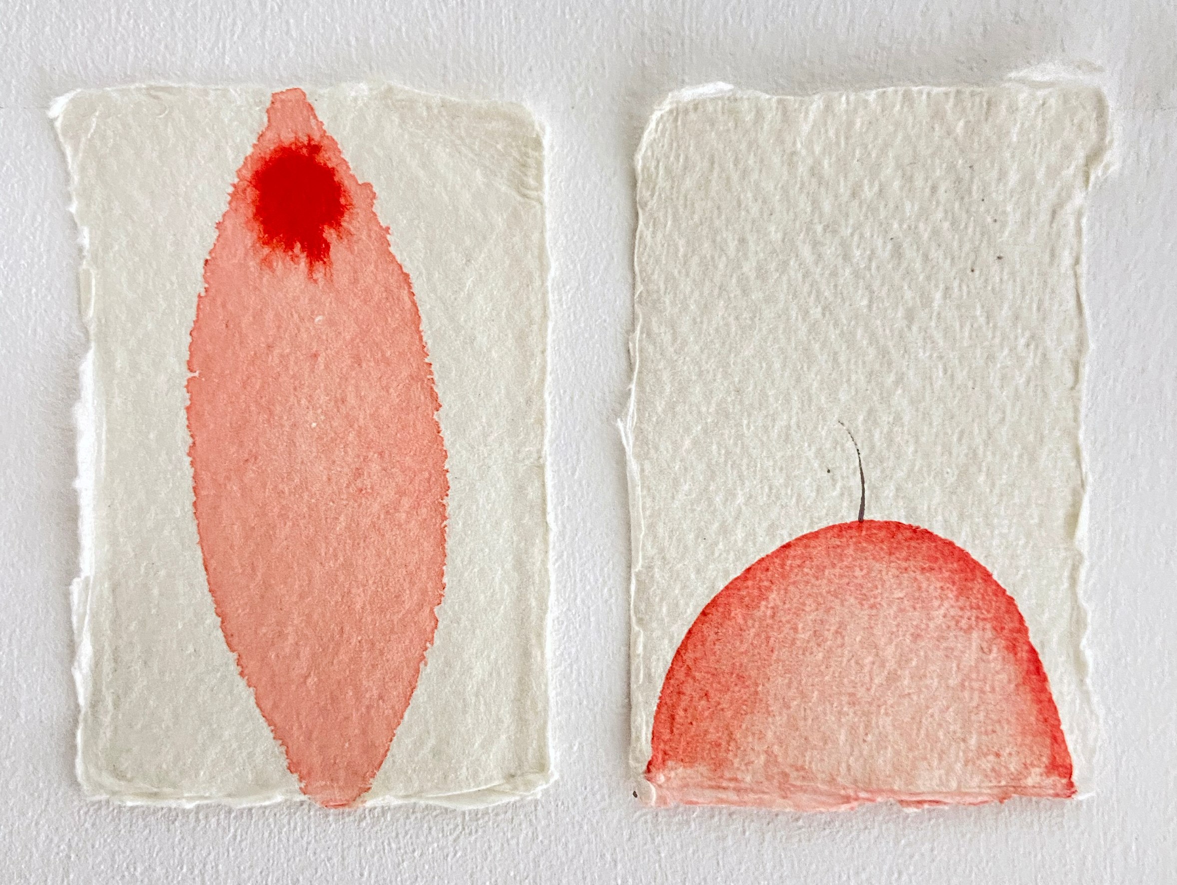 Pair 6 (from the ongoing Small Drawings series)