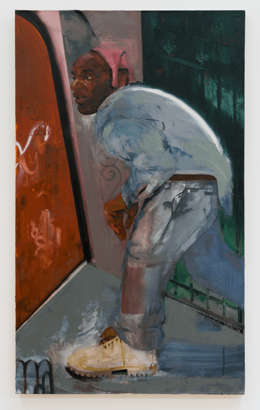 Steppin Out (after Kitaj)