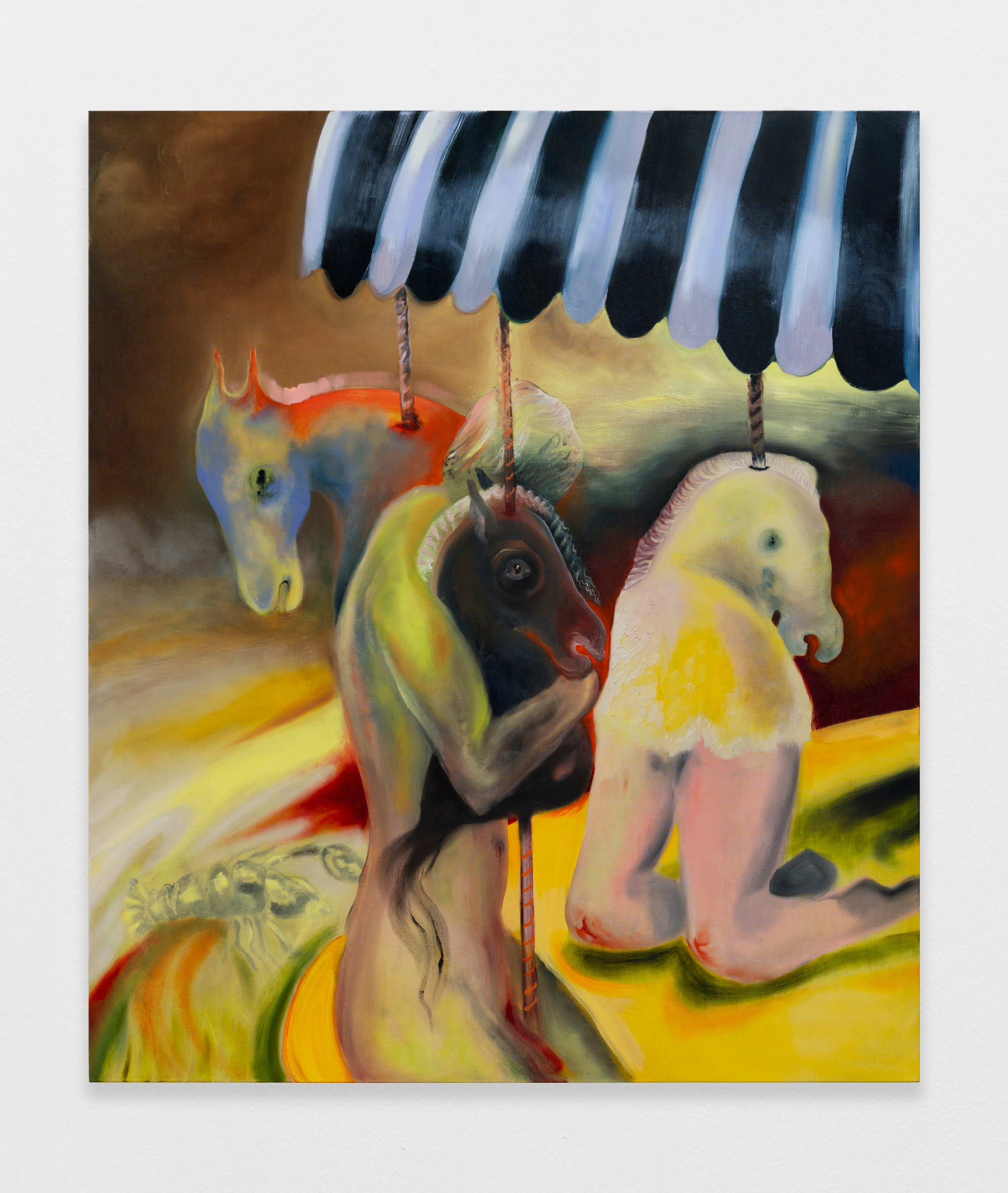 Hold on on the merry-go-round