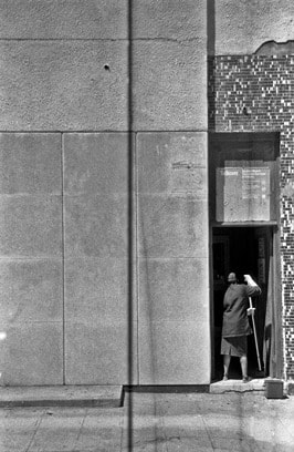 This diptych is inspired by American photographer, Gordon Parks. A photograph of Ella Watson standin...