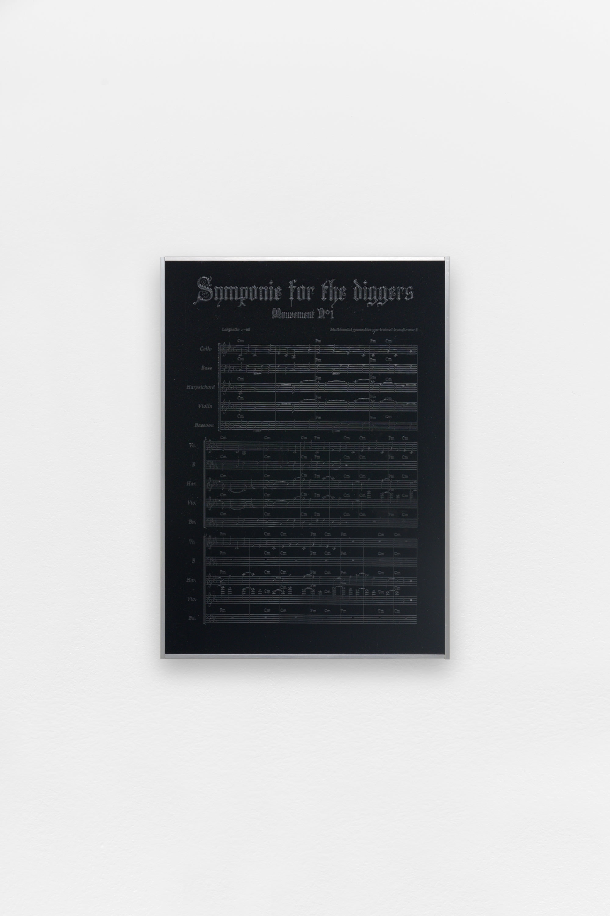 Symponie for the diggers - Opera for the worms N°3