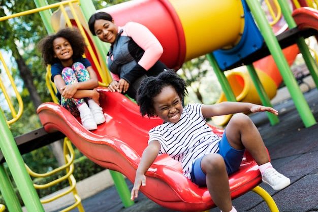 Nursery school pupils and activities
